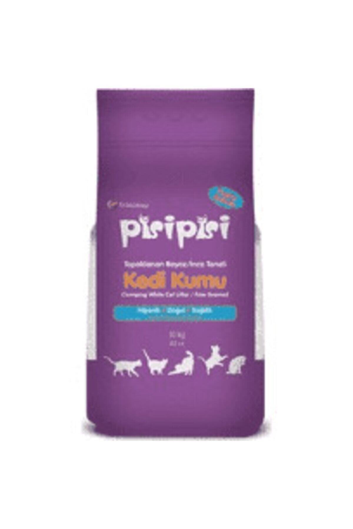 Pisipisi Pisi Pisi Kedi Kumu Pudra Kokulu Kalın Taneli 10litre