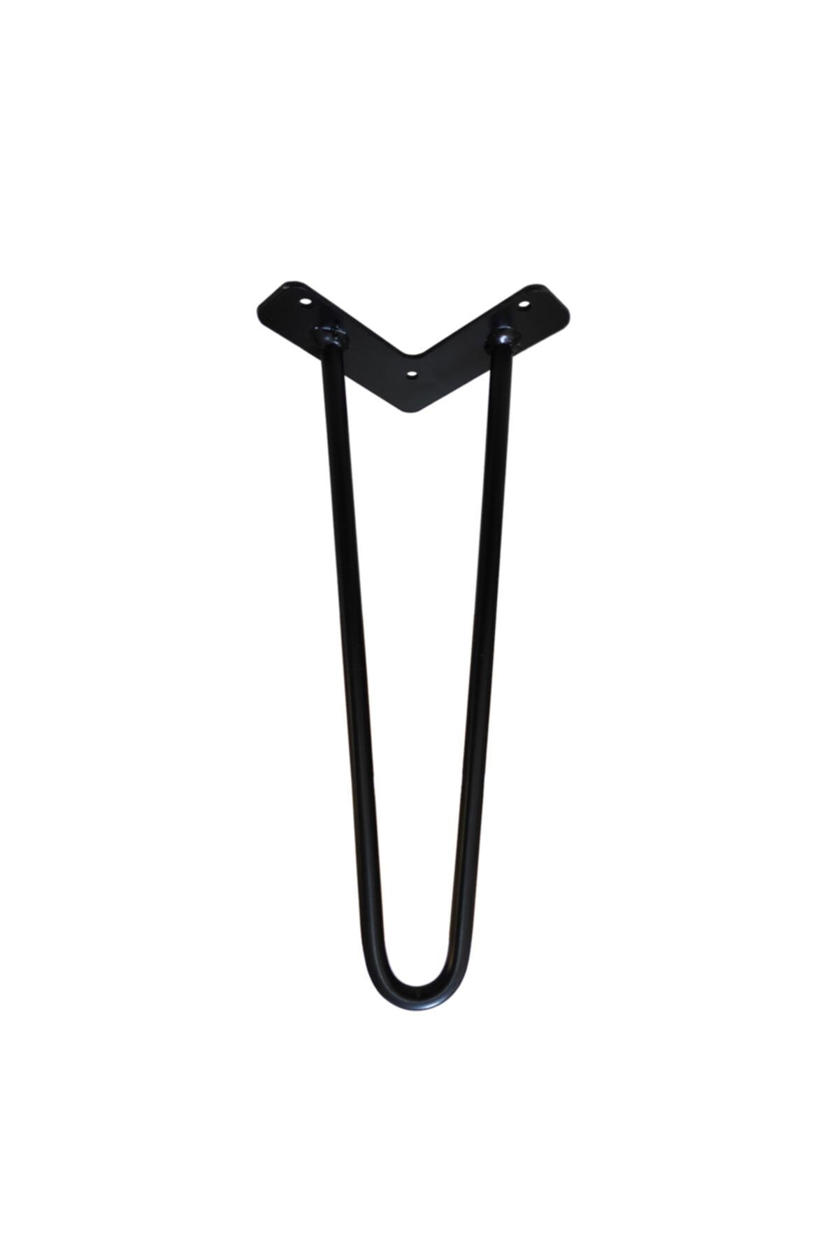Abronya 50 Cm - 1 Adet- Masa Sehpa Kütük Ayağı Metal Firkete Ayak