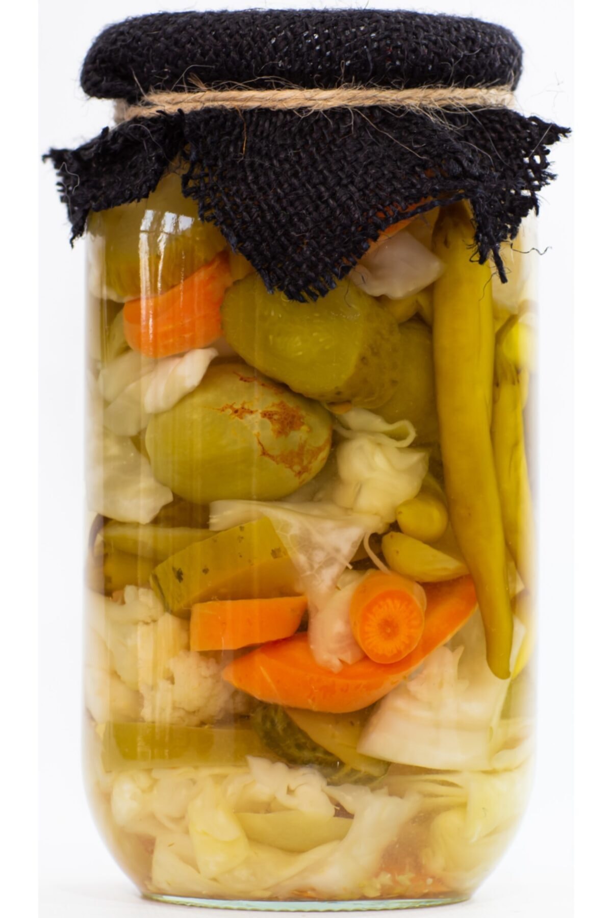 Havaza Karışık Beyaz Turşu - 1200 gr. (ev Yapımı)
