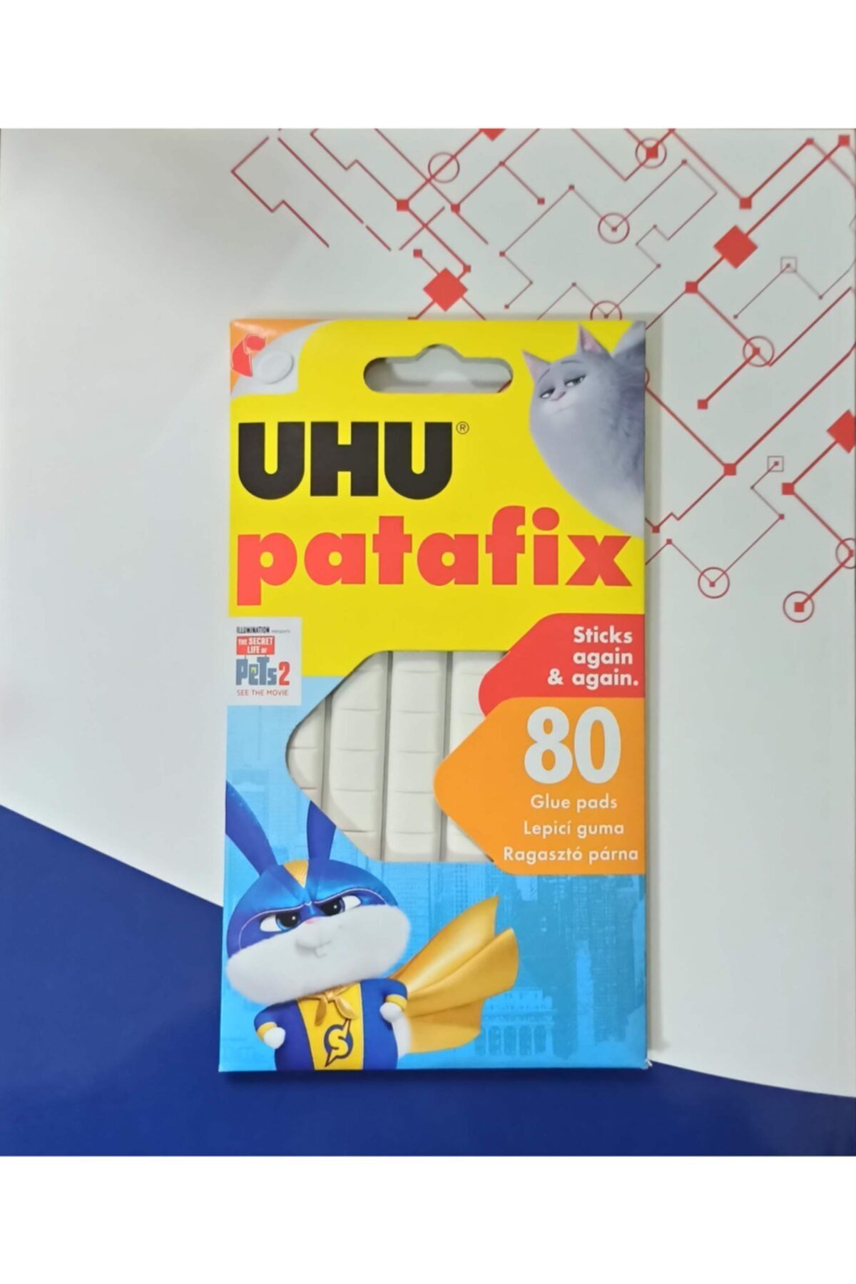 Uhu Pembe Patafix Hamur Yapıştırıcı