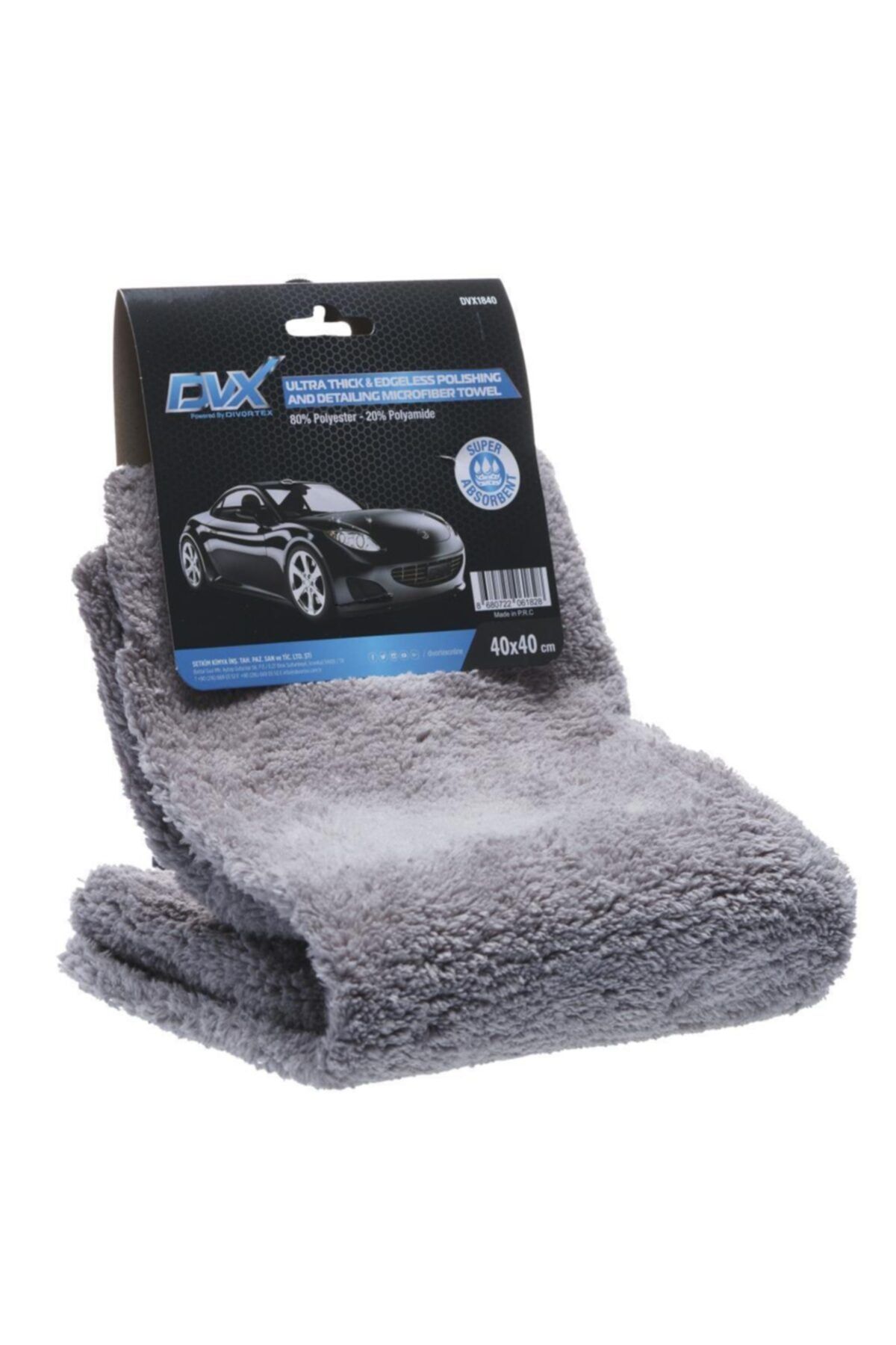 Divortex Dvx Pasta-cila Silme Mikro Fiber Bezi 40 X 40 Cm. 1 Adet.