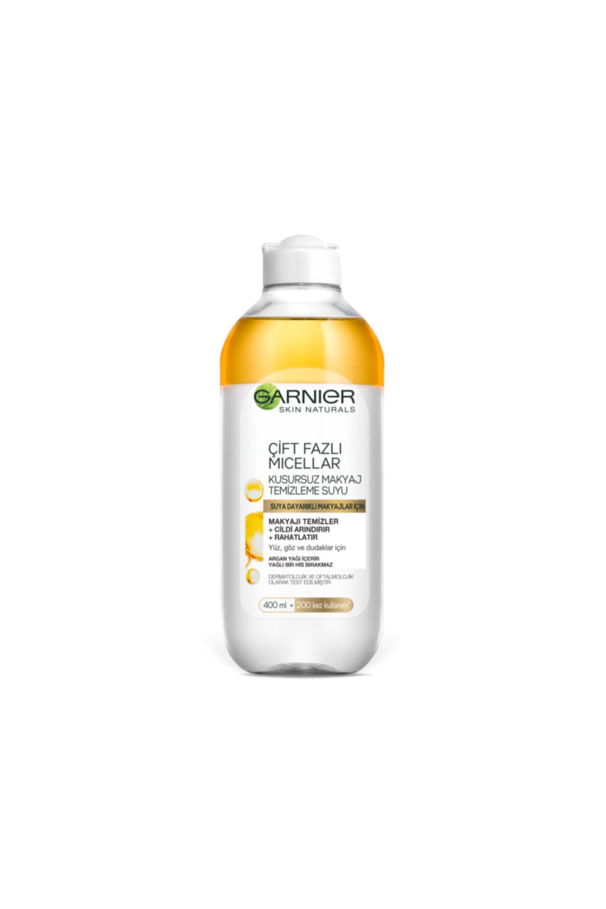 Garnier Çift Fazlı Micellar Makyaj Temizleme Suyu 400 Ml