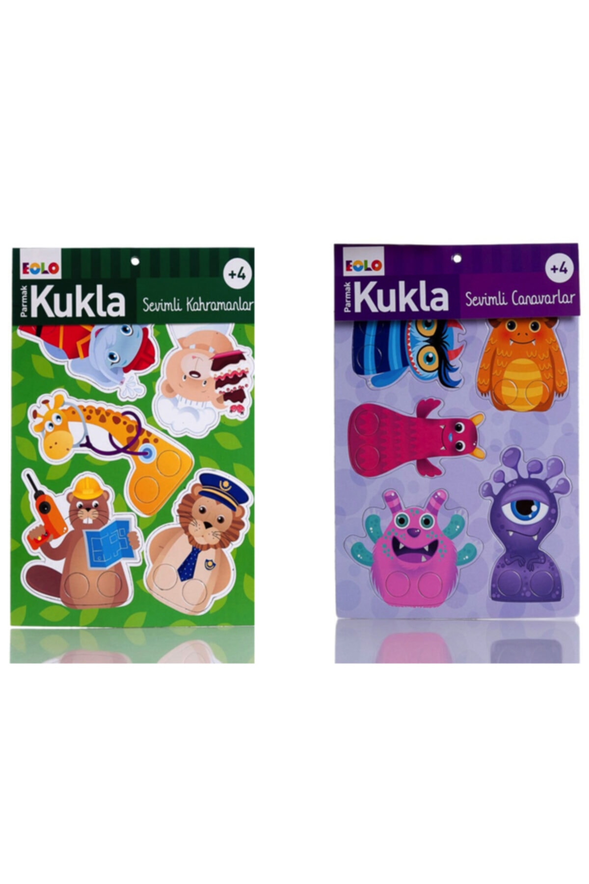 Eolo Parmak Kuklalar 2'li Set
