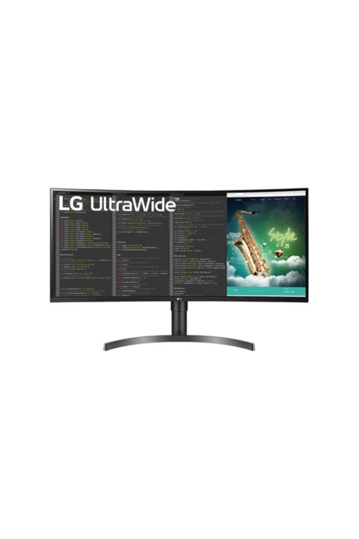 LG 35''35wn75c Qhd,hdr,va, Ultrawide Curved Monitor