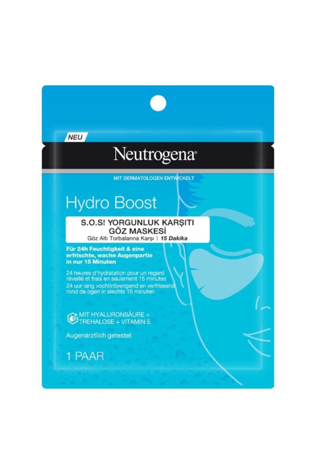 Neutrogena Hydro Boost Göz Maskesi 30 ml