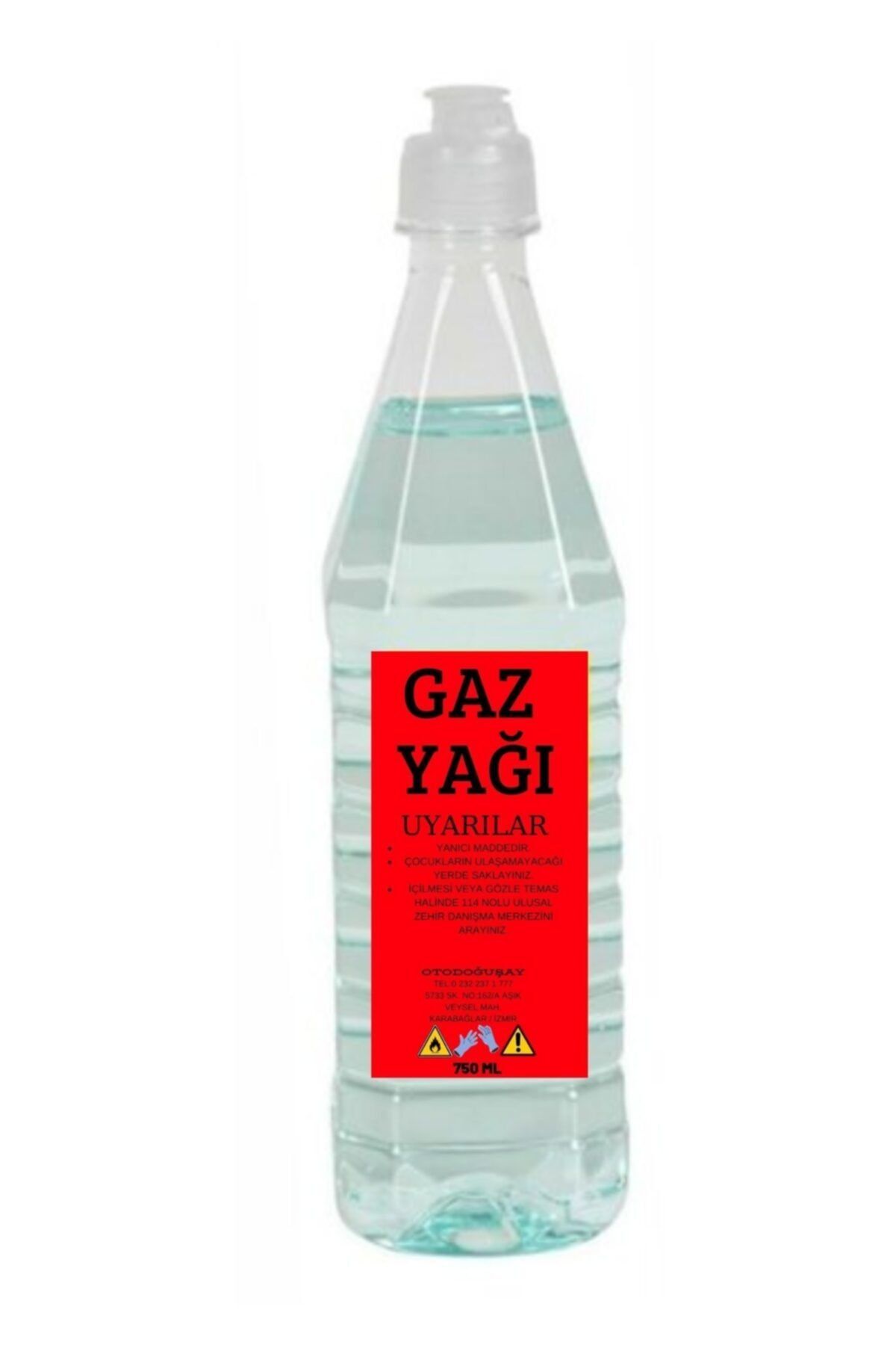OTODOĞUŞAY Gaz Yağı Soba,lamba,zift.zincir Temizleyici 1 Koli 25 Adet 750ml