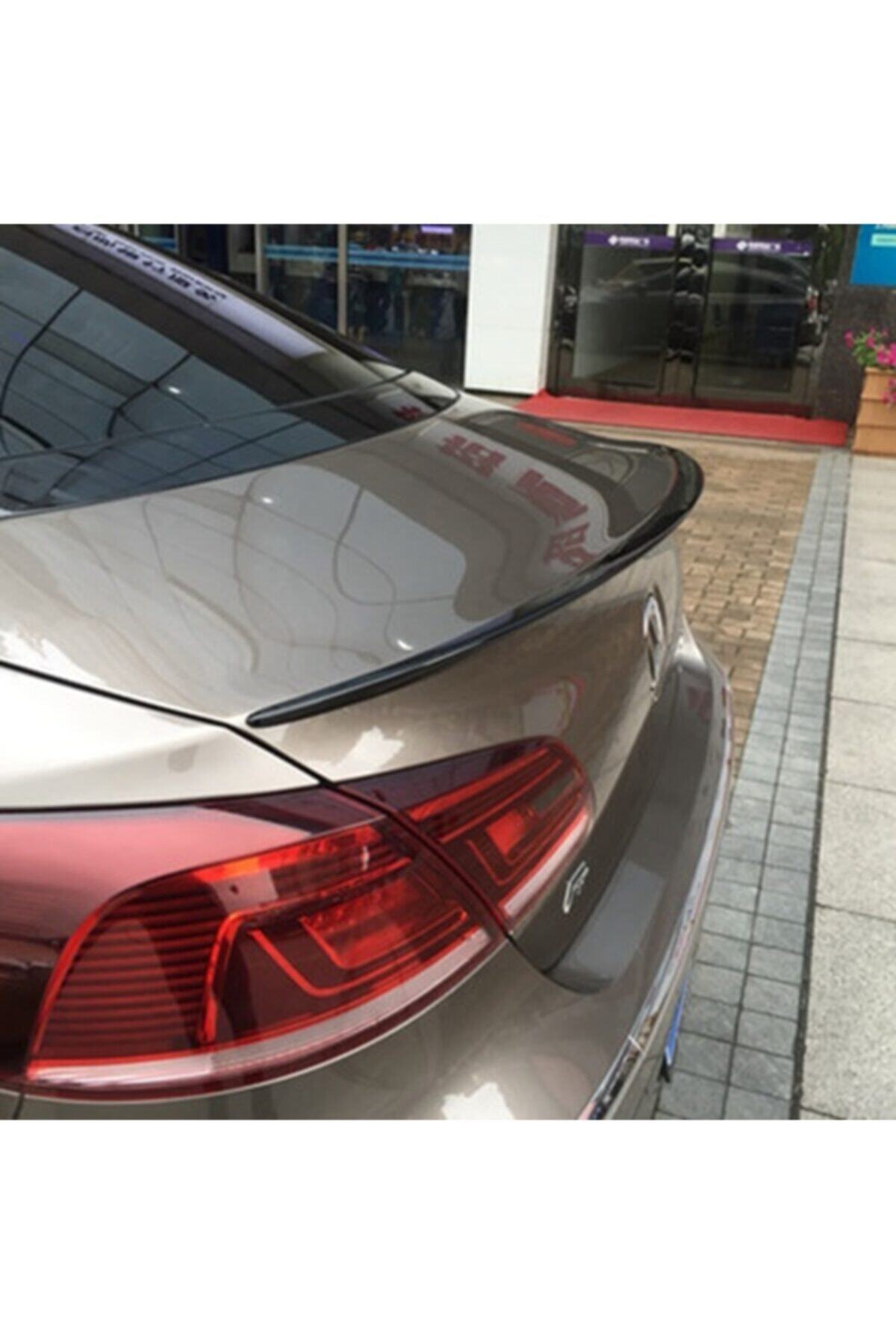 ctk Parlak Siyah Boyalı Vw Passat Cc Spoiler Spoyler Bagaj Üstü 2009 2018