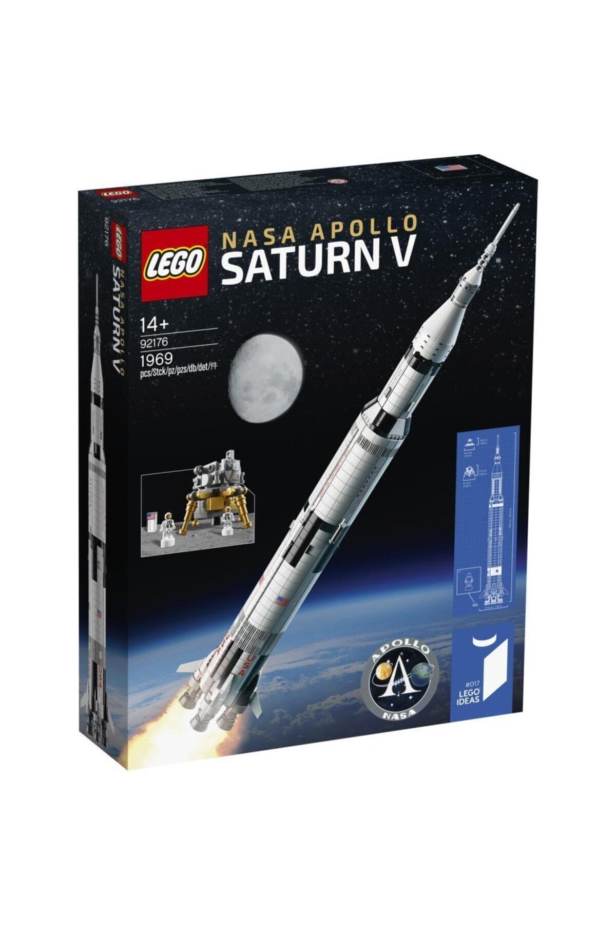 LEGO ® NASA 92176 Apollo Saturn V İnşa Seti