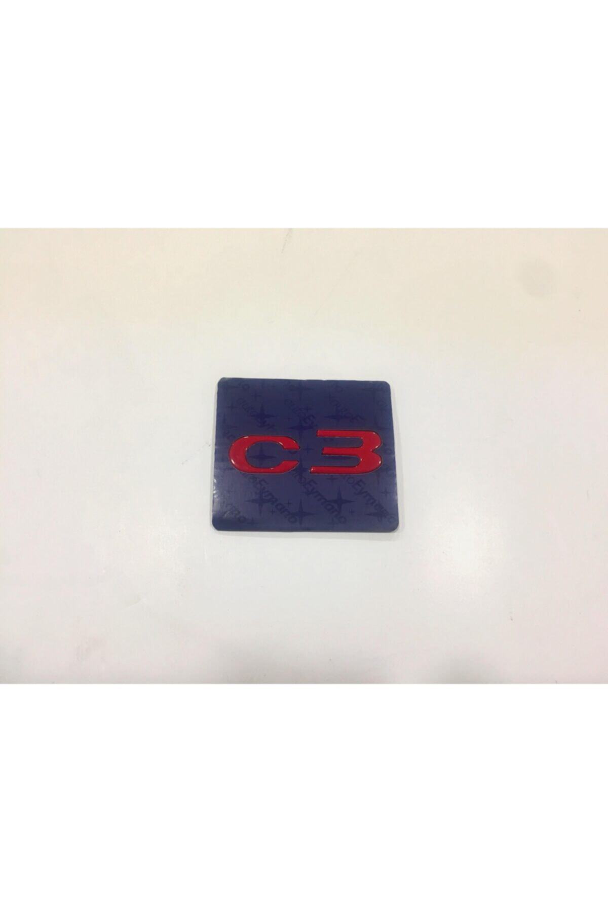 BULUŞ Cıtroen C3 Yazısı Kırmızı Oem:9800742980
