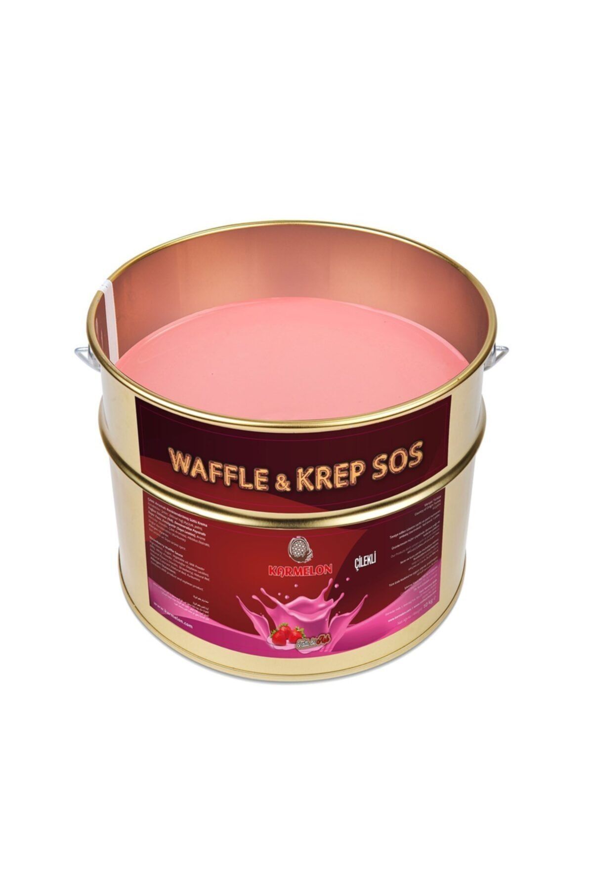 KARMELON Çilekli Waffle Sosu