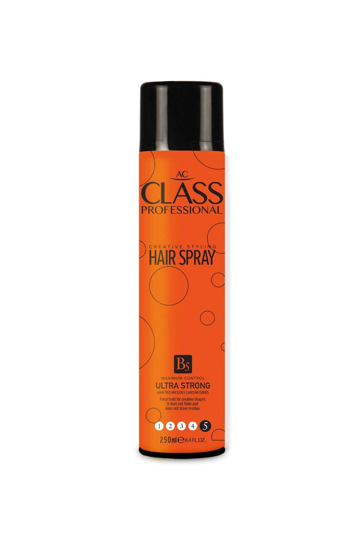 AC CLASS Saç Spreyi Ultra Strong Turuncu 250 Ml