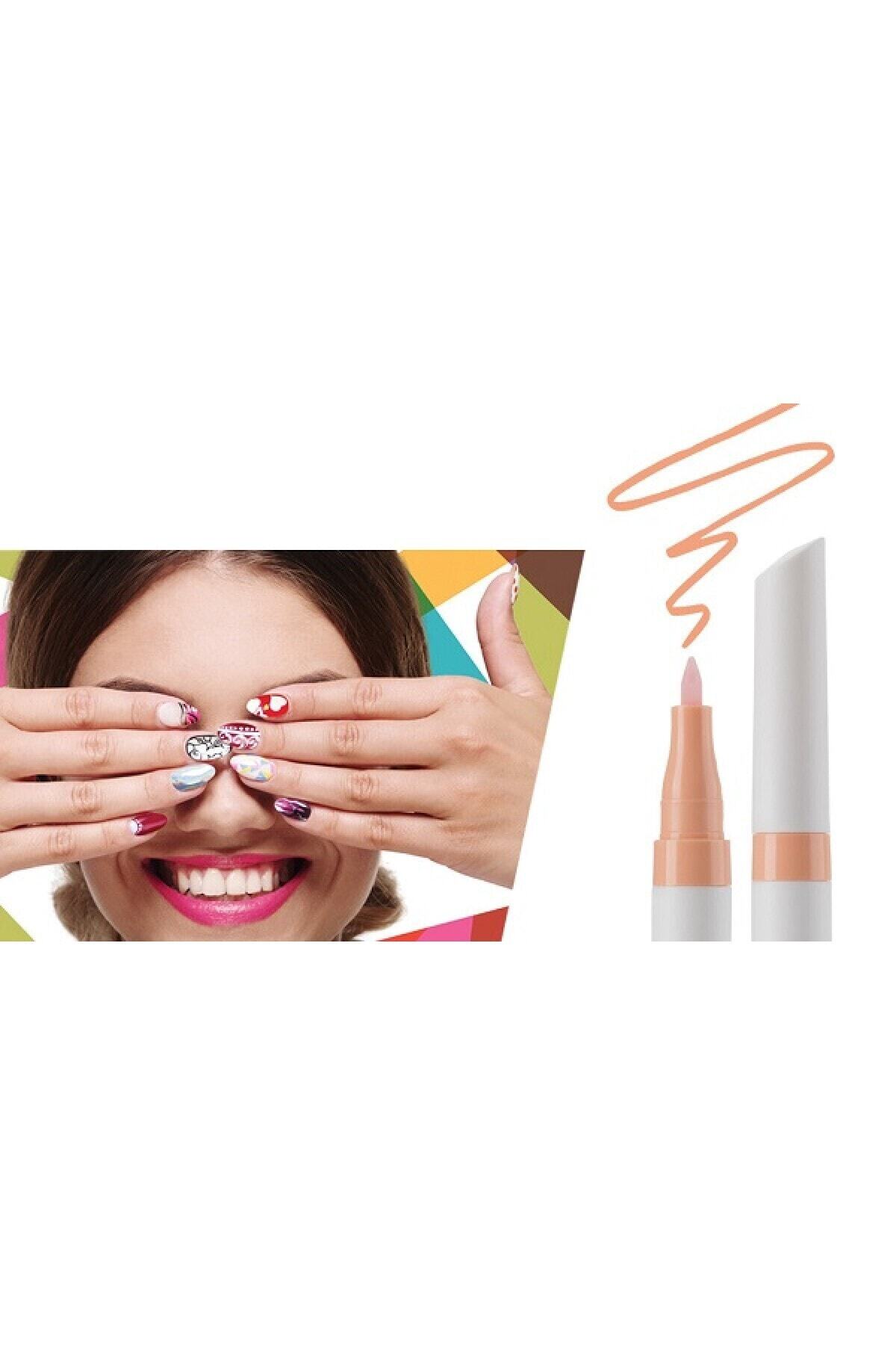 Doala Nail Art Pen Tırnak Kalemi - Apricot