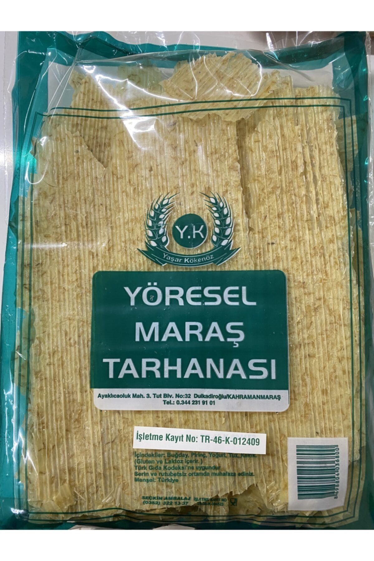 Yöresel Maraş Tarhana Çerezlik Yöresel K.maraş 500 gr
