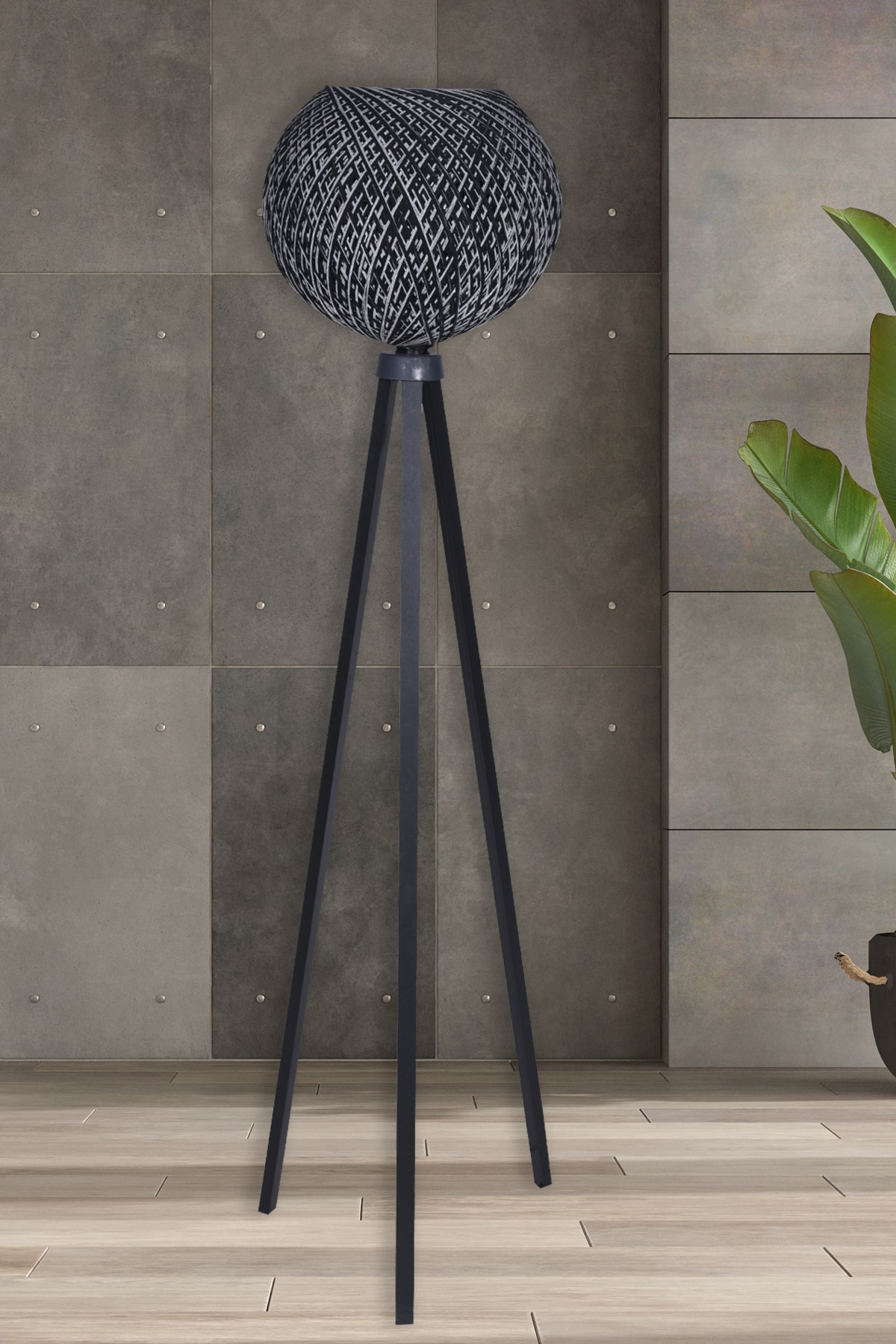 Hmydesign Lector Lambader Siyah Gri