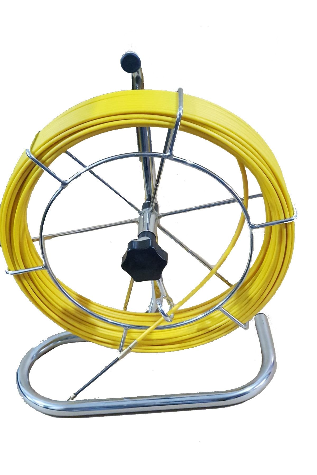 Demirakel Fiber Susta (klavuz) 5mm 50 Metre Krom Kaplı Makara