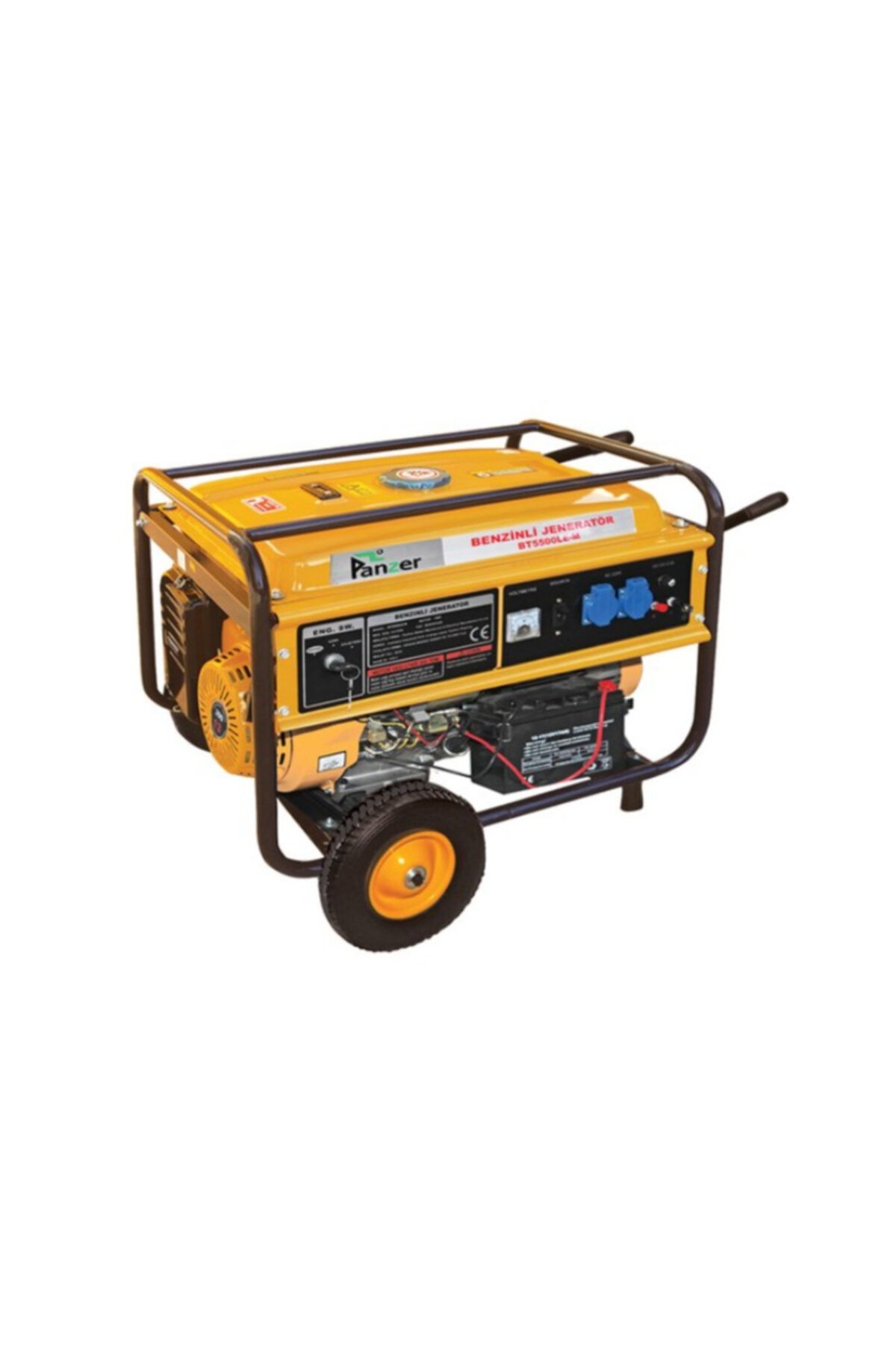 Panzer Monofaze 5.5 Kva Marşlı Portatif Benzinli Jeneratör
