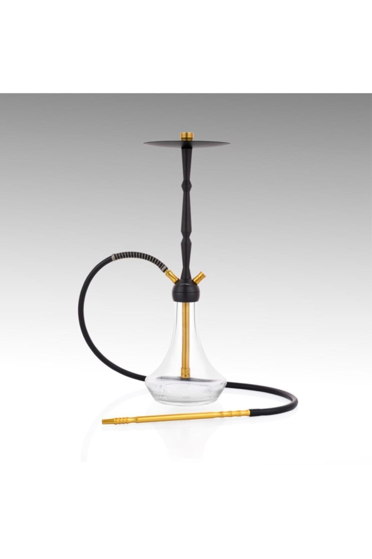 Muvo Shisha Mv601 Siyah - Gold Alüminyum Nargile Takımı