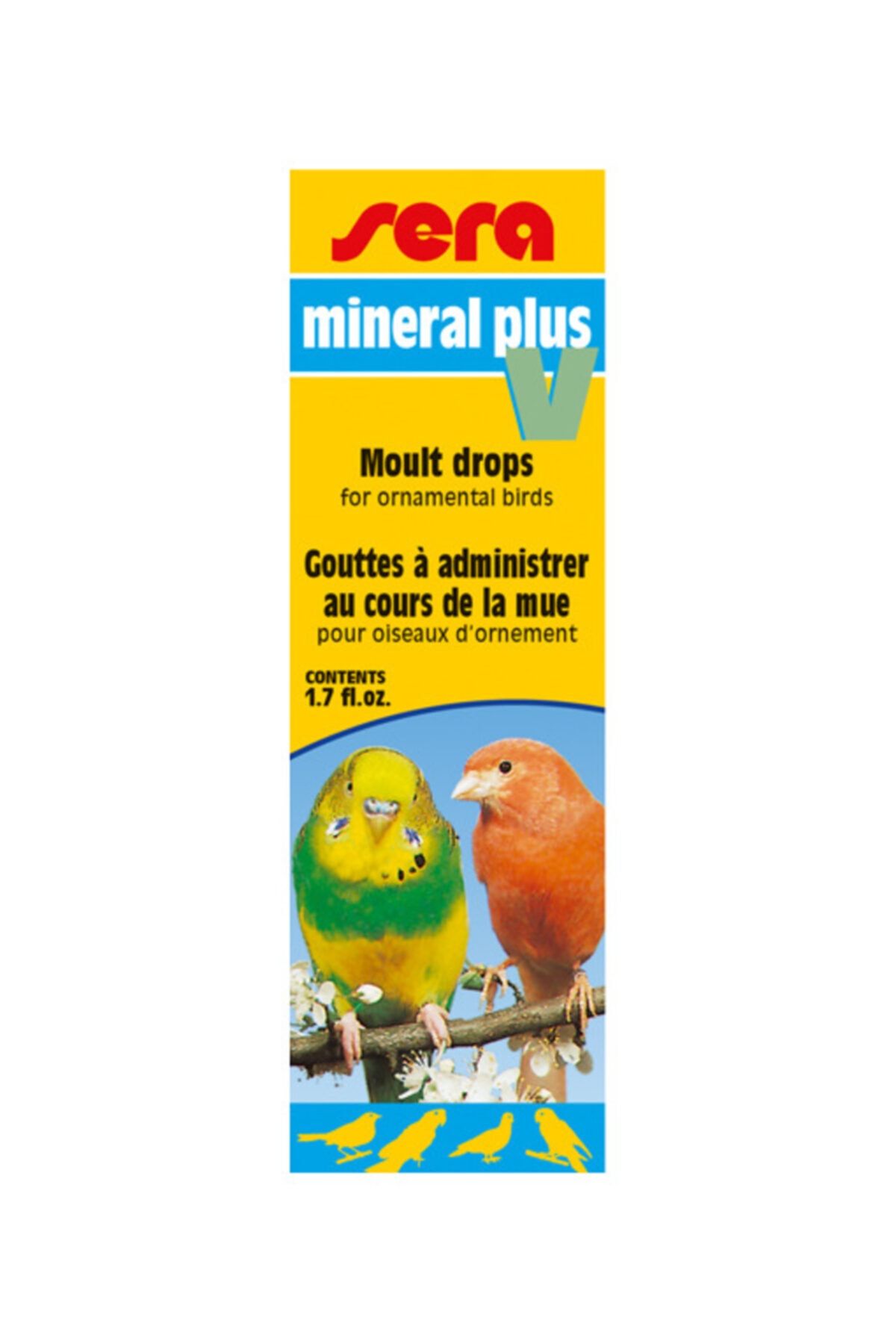 SERA Kuşlar İçin Mineral Plus V 50 ml