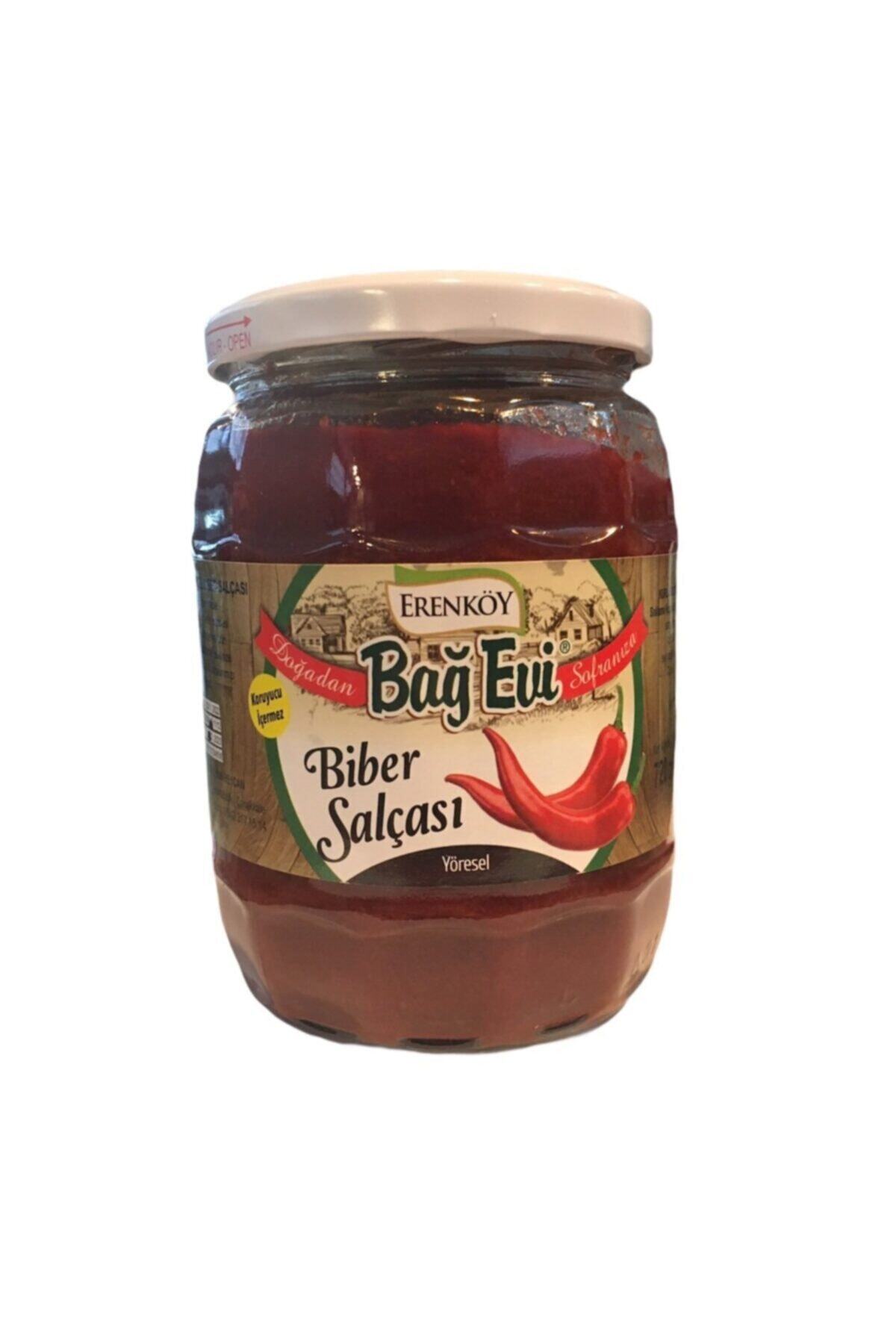 Bağevi Yöresel Tatlı Biber Salçası 720gr