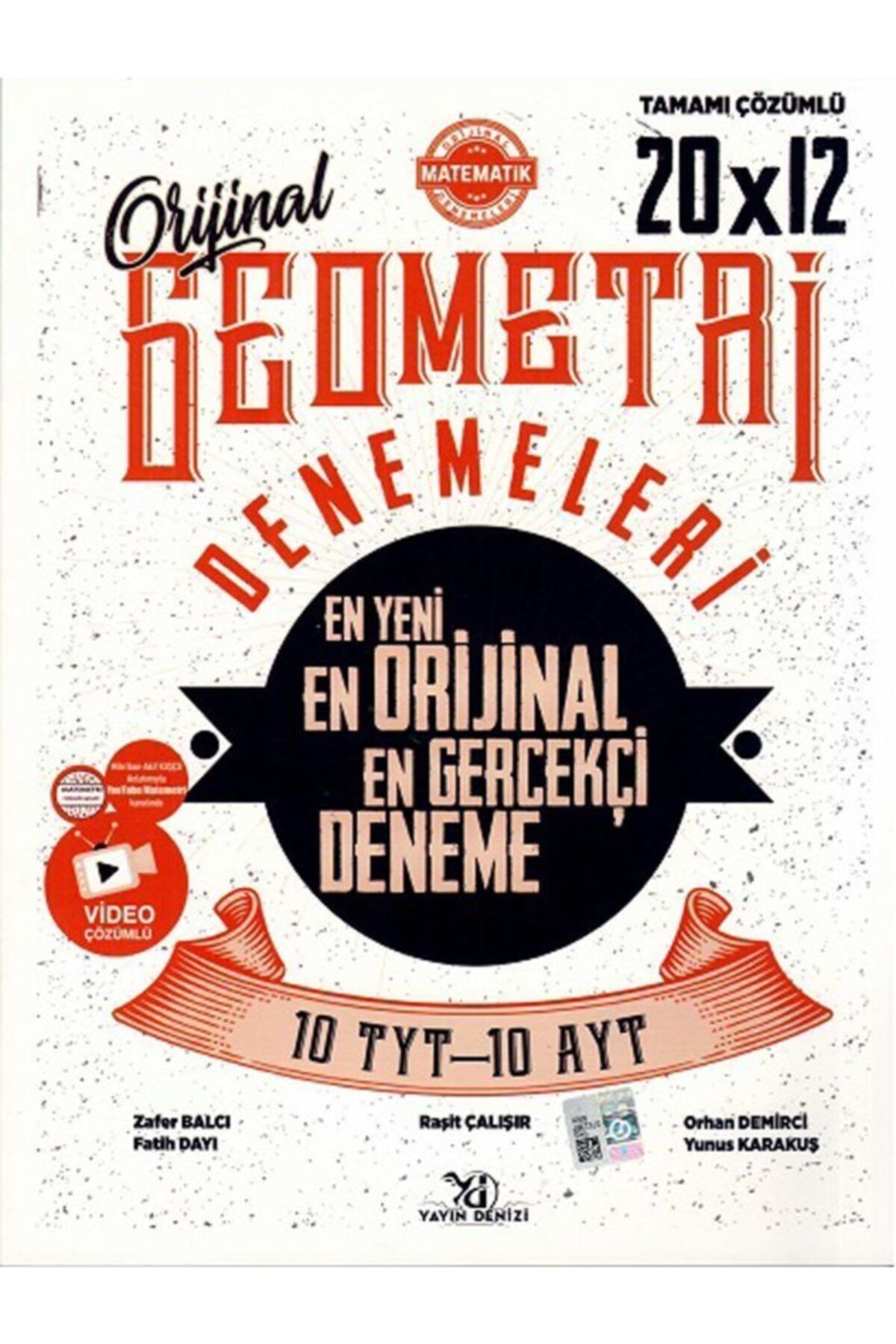 yayin denizi yayinlari yayin denizi tyt ayt geometri 20x12 orijinal denemeleri fiyati yorumlari trendyol