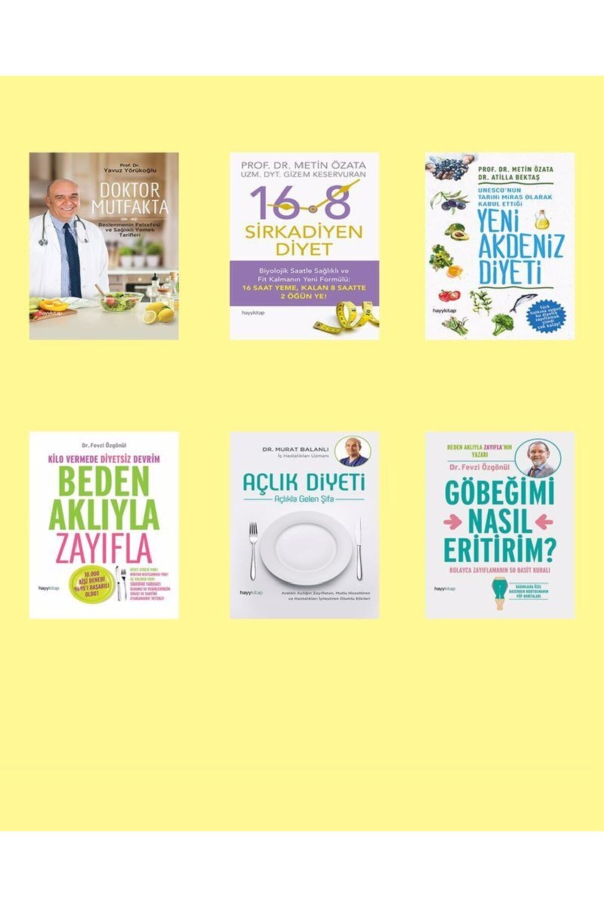 Hayykitap Sağlıklı Zayıflama 6'lı Kitap Seti