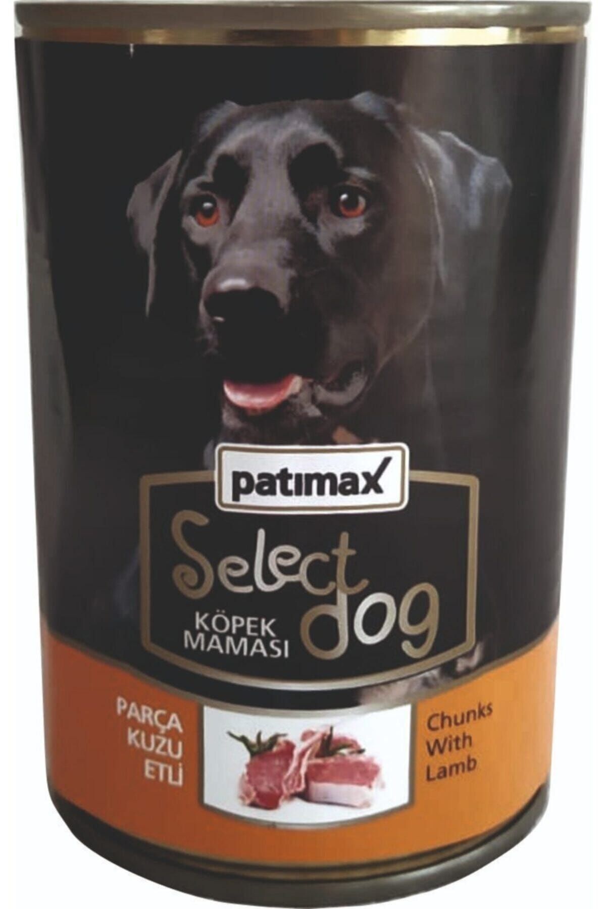 Patimax Parça Kuzu Etli Komple Köpek Konservesi 400gr X 6 Adet