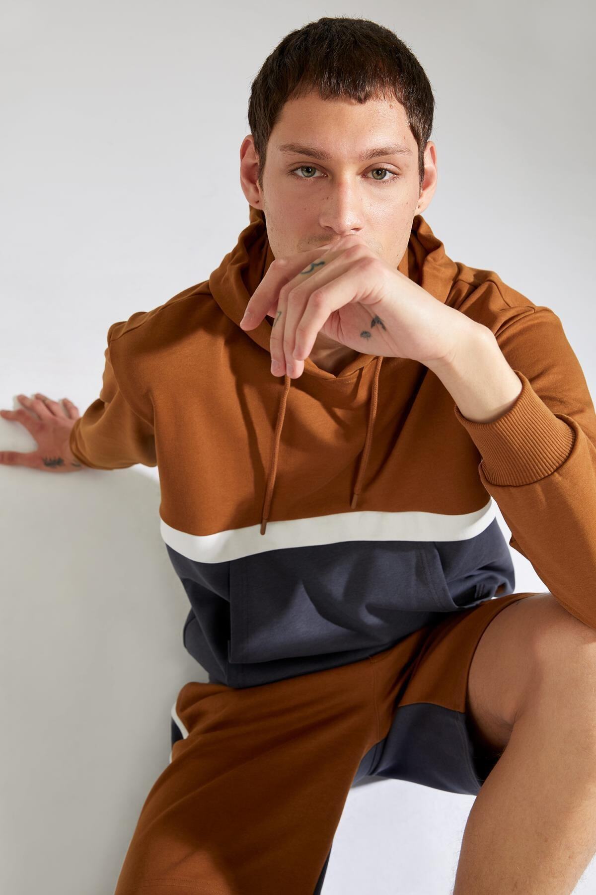 DeFacto Fit Uzun Kollu Sweatshirt Regular Fit