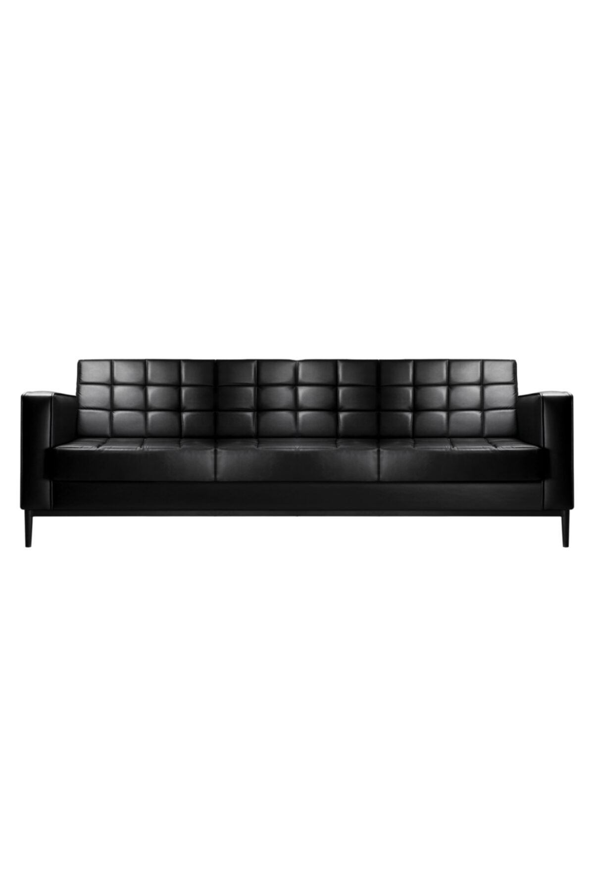 Olimpik Og 042 Black Üçlü Koltuk