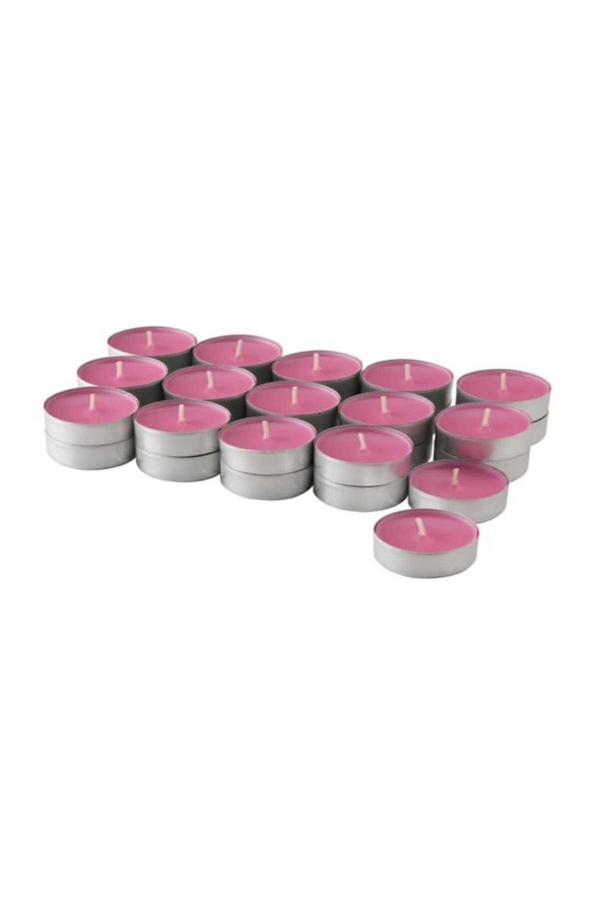 IKEA Sınnlıg Kokulu Mum Dekoratif Tealight Mum 30 Adet Kiraz