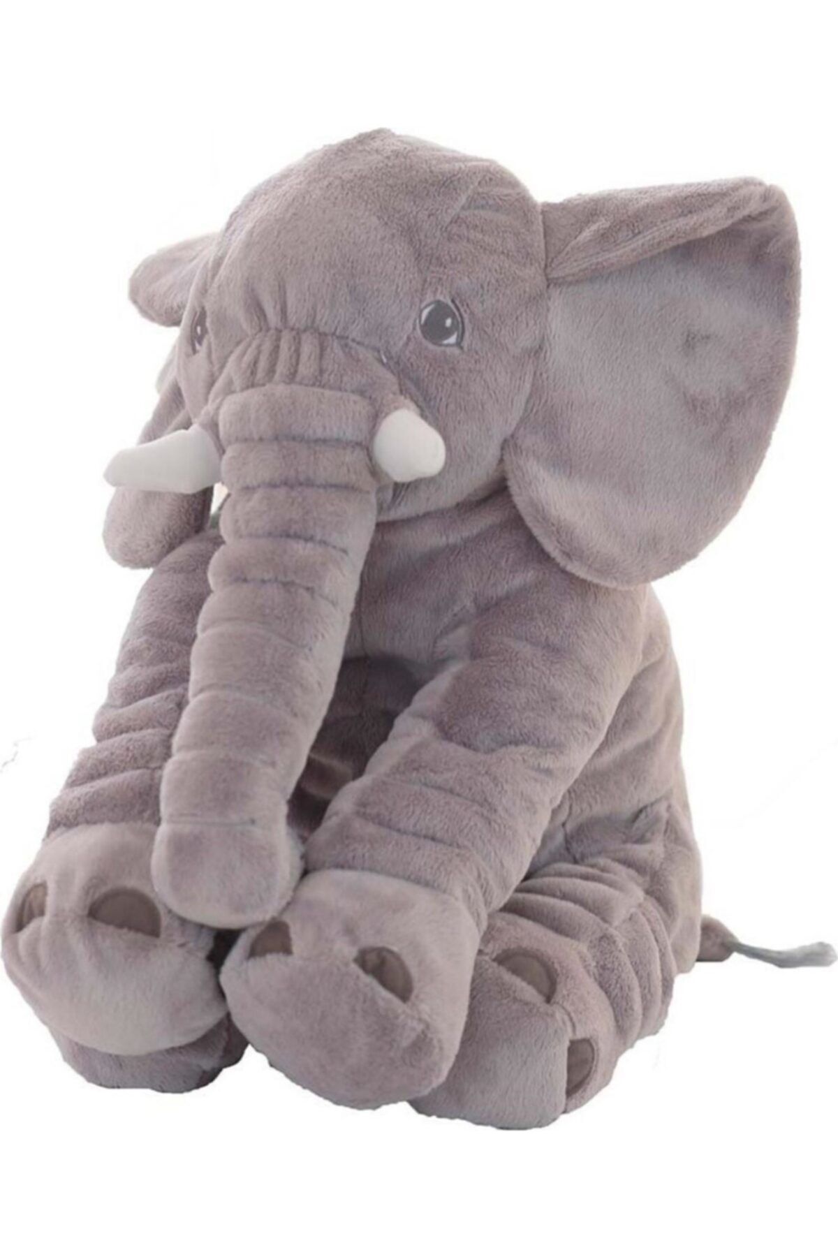 Nokta Toyz Nokta Toys Uyku Arkadaşım Polar Uyku Fili 65 cm - Gri