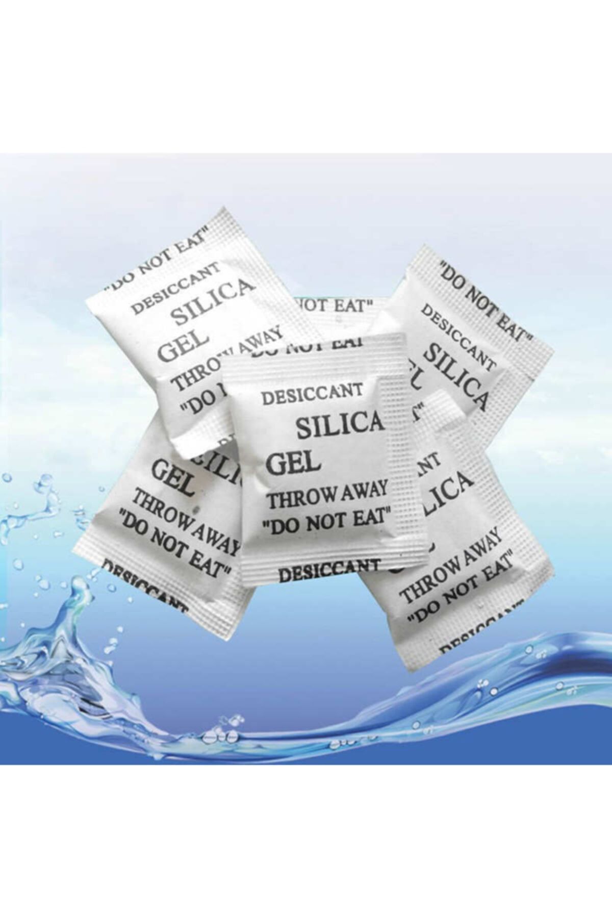 Dünya Magnet 1 Gr. Silikajel - Nem Alıcı Rutubet Giderici - Küf Önleyici Silika Jel (25 Adet)