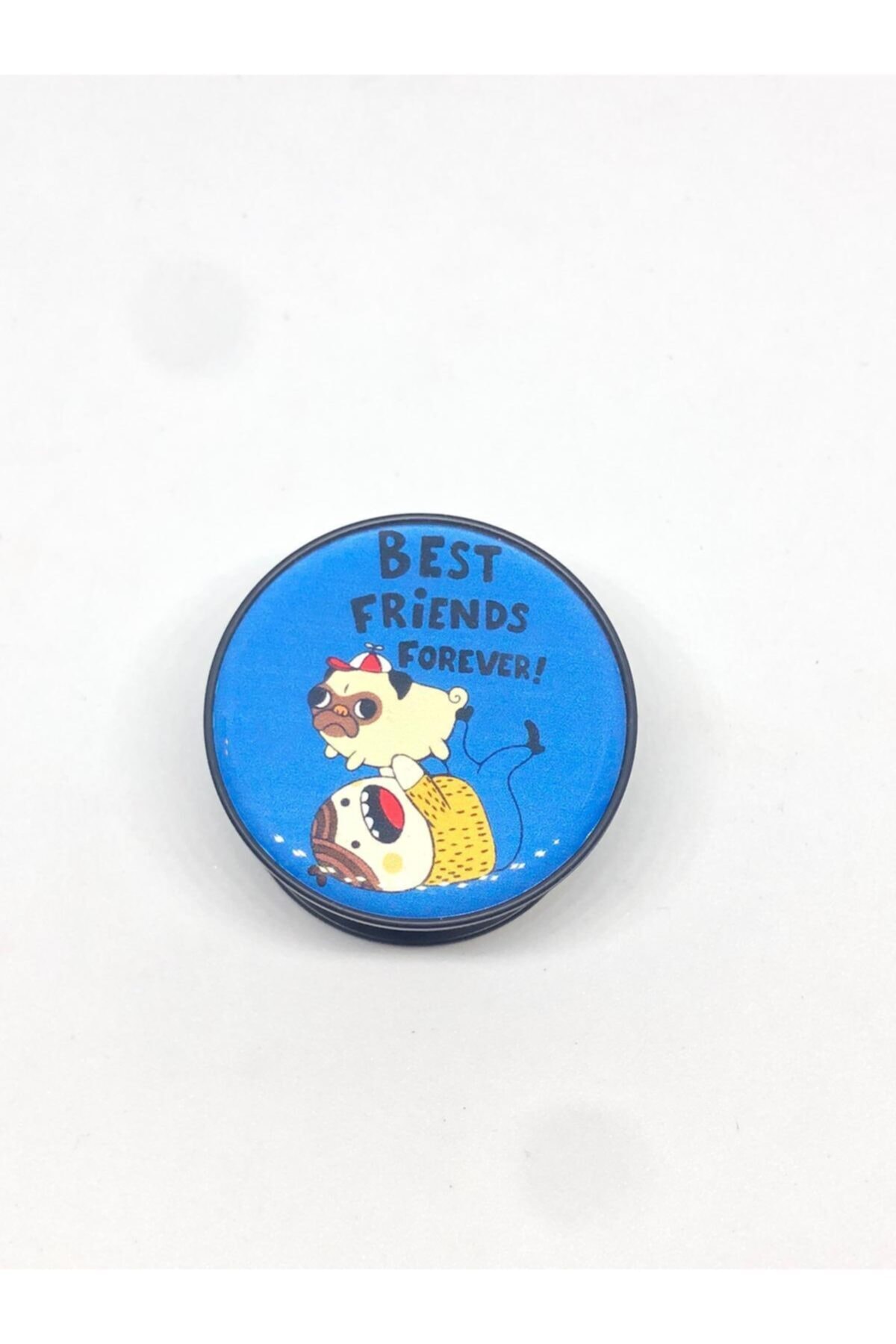 threed Pop Soket Telefon Yüzüğü Dijital Baskı A++ Best Friends