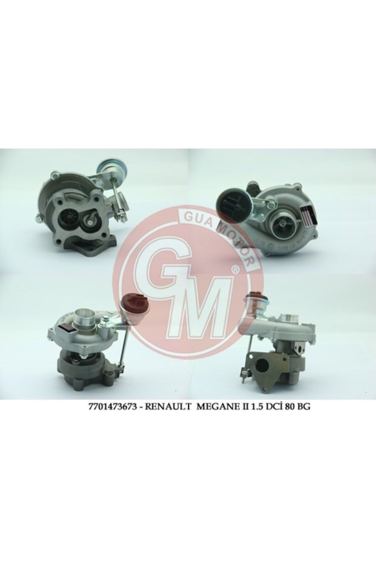 GUA Turbo Sarj Megane Iı 1,5dcı 80 Bg