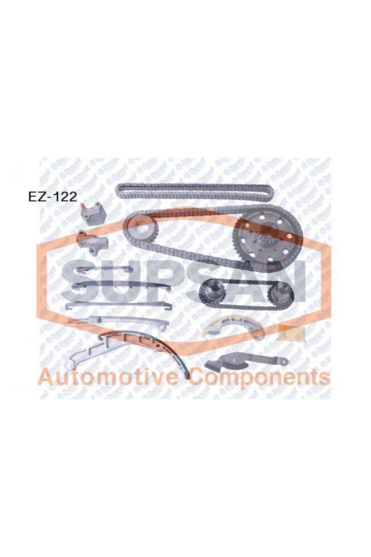 Universal Eksantrık Zıncır Setı Nıssan Pıckup Skystar D22 D23 2002 2006 (Yd25 Motor) 15 Parca