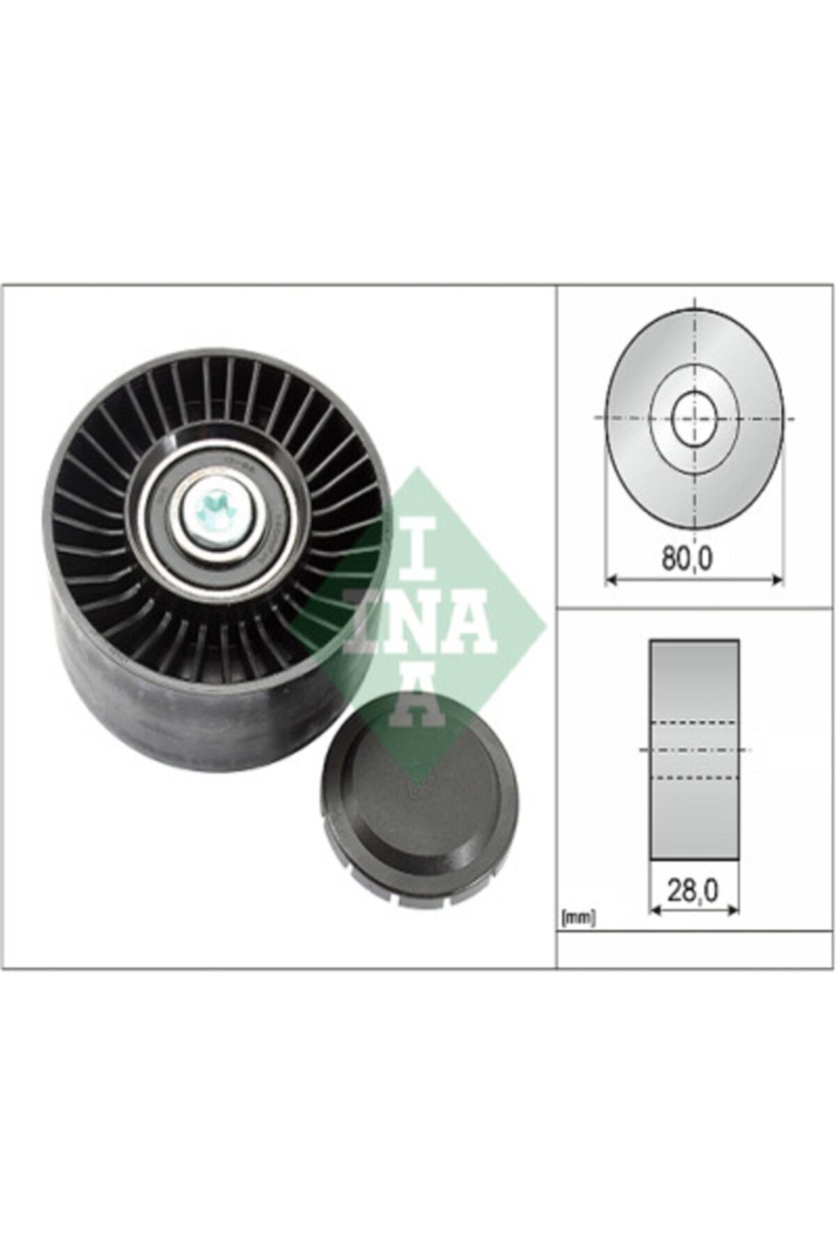 İna V Kayış Gergi Rulmanı E81-87-82-90-92-93-f10 N43-54-47-57