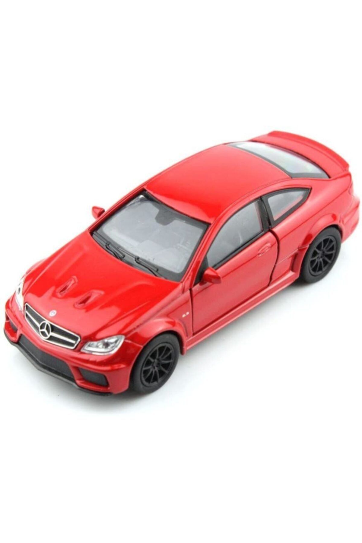 MERCEDES Benz C 63 Amg Die Cast Metal Orjinal Lisanslı Araba Kırmızı