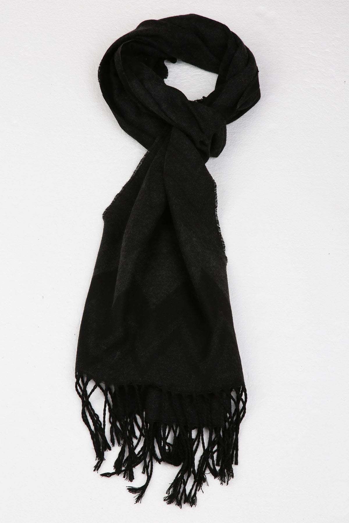 Kravatkolik Siyah Erkek Kaşkol K118