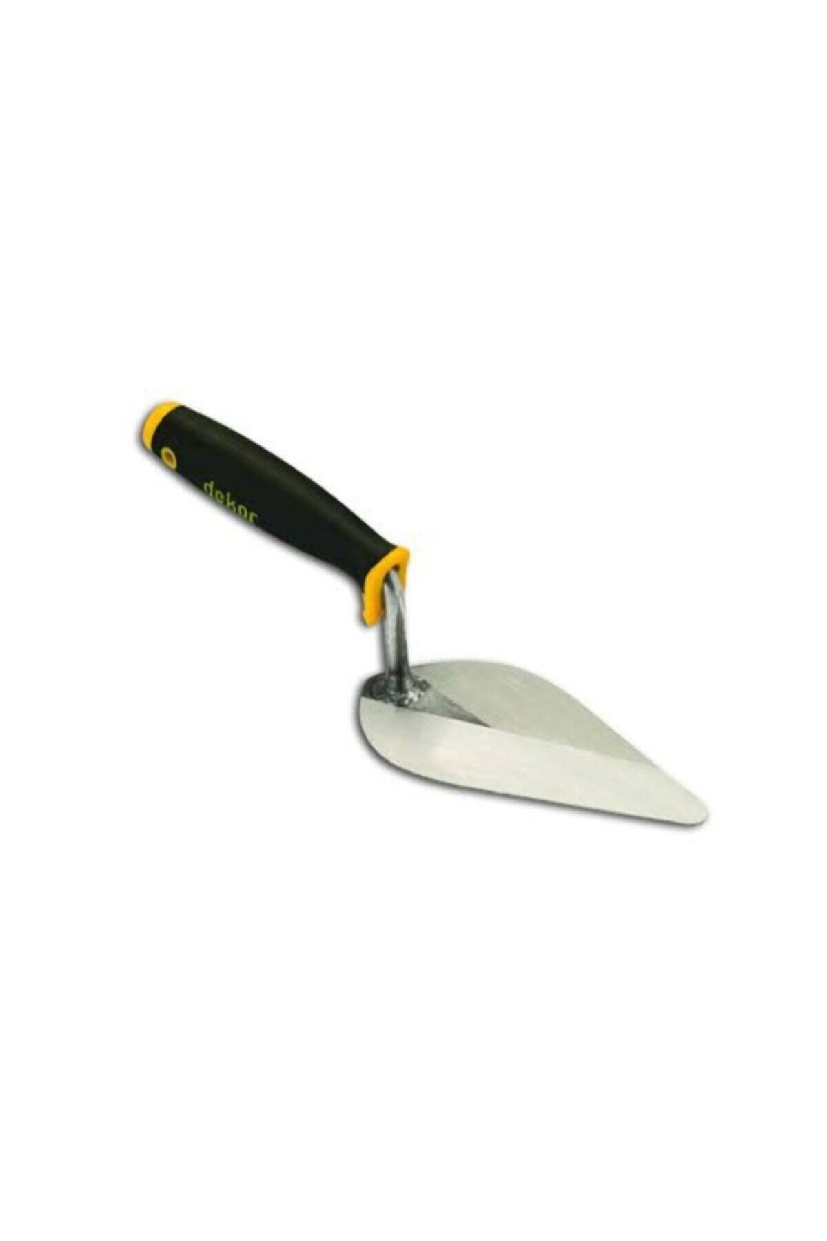Dekor Plastik Saplı Dil Malası 13 Cm