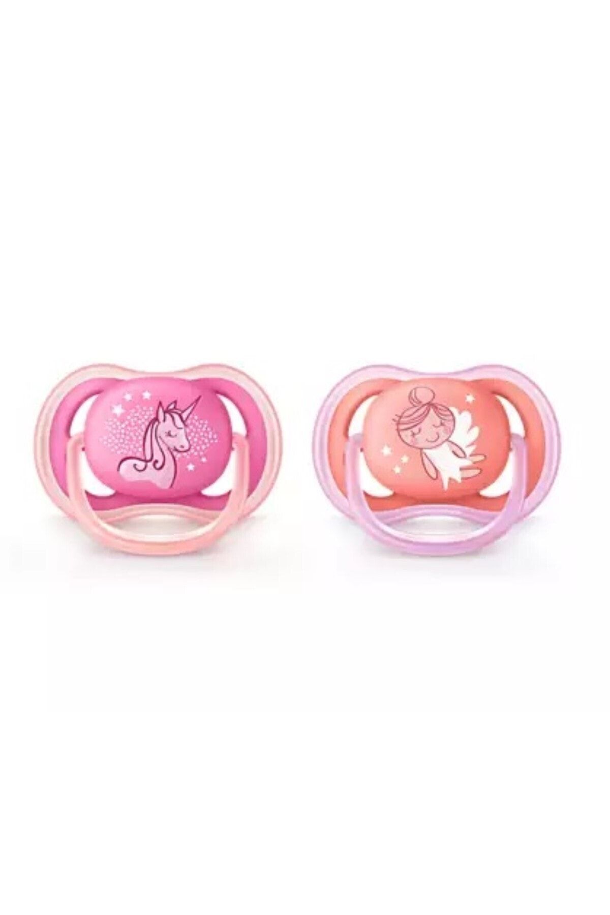 Philips Avent Pembe-Mor / 6-18 Ay Ultra Air Ikili Emzik Ve Saklama Kabı Seti