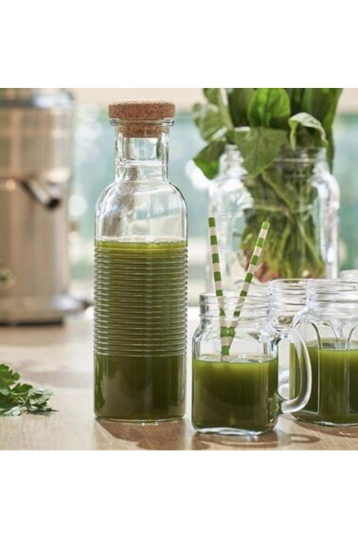 Paşabahçe 1lt Mantar Kapaklı Şişe 28 Cm Yükseklik