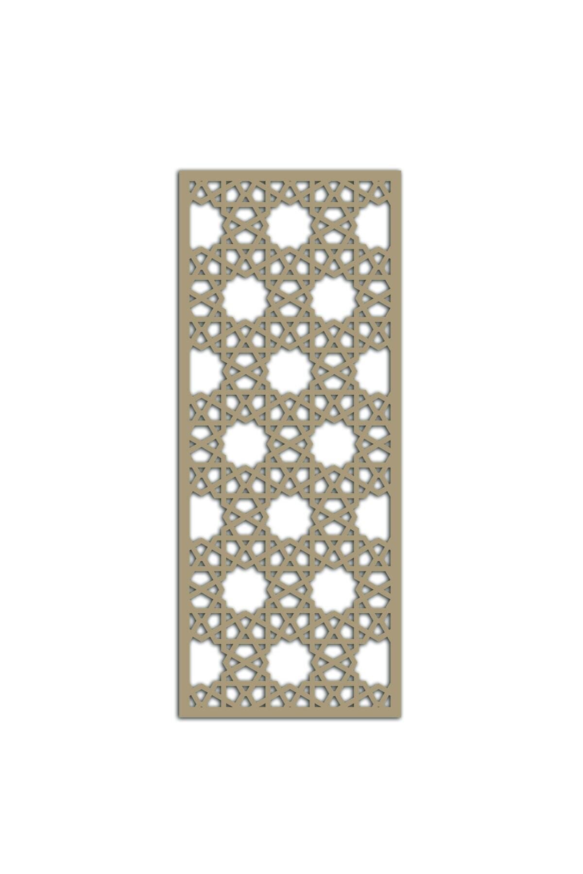 Liar Dekor Liar Ahşap Seperatör (Paravan) - KSP-211 - (18 mm) - (69 cm x 139 cm) - (Ham)