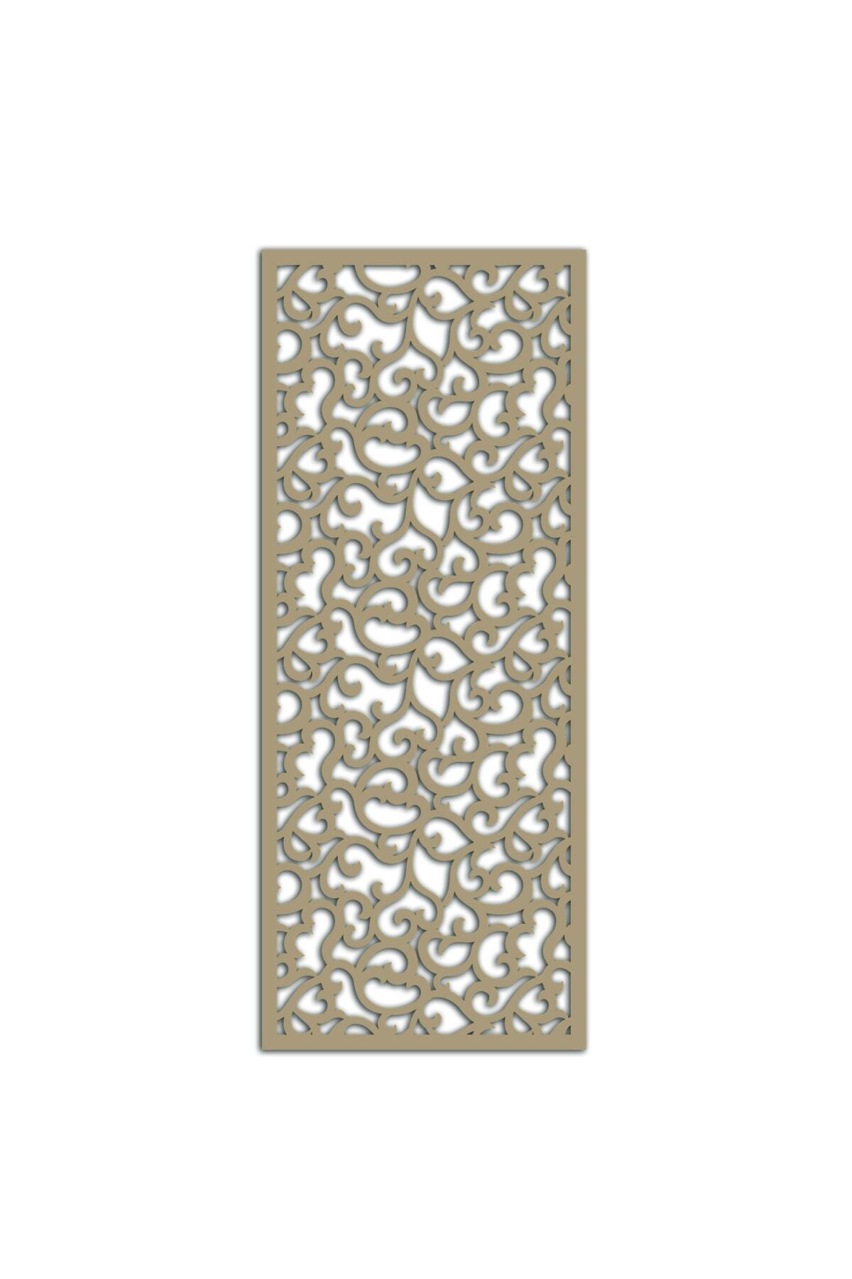 Liar Dekor Liar Ahşap Seperatör (Paravan) - KSP-207 - (10 mm) - (60 cm x 160 cm) - (Ham)