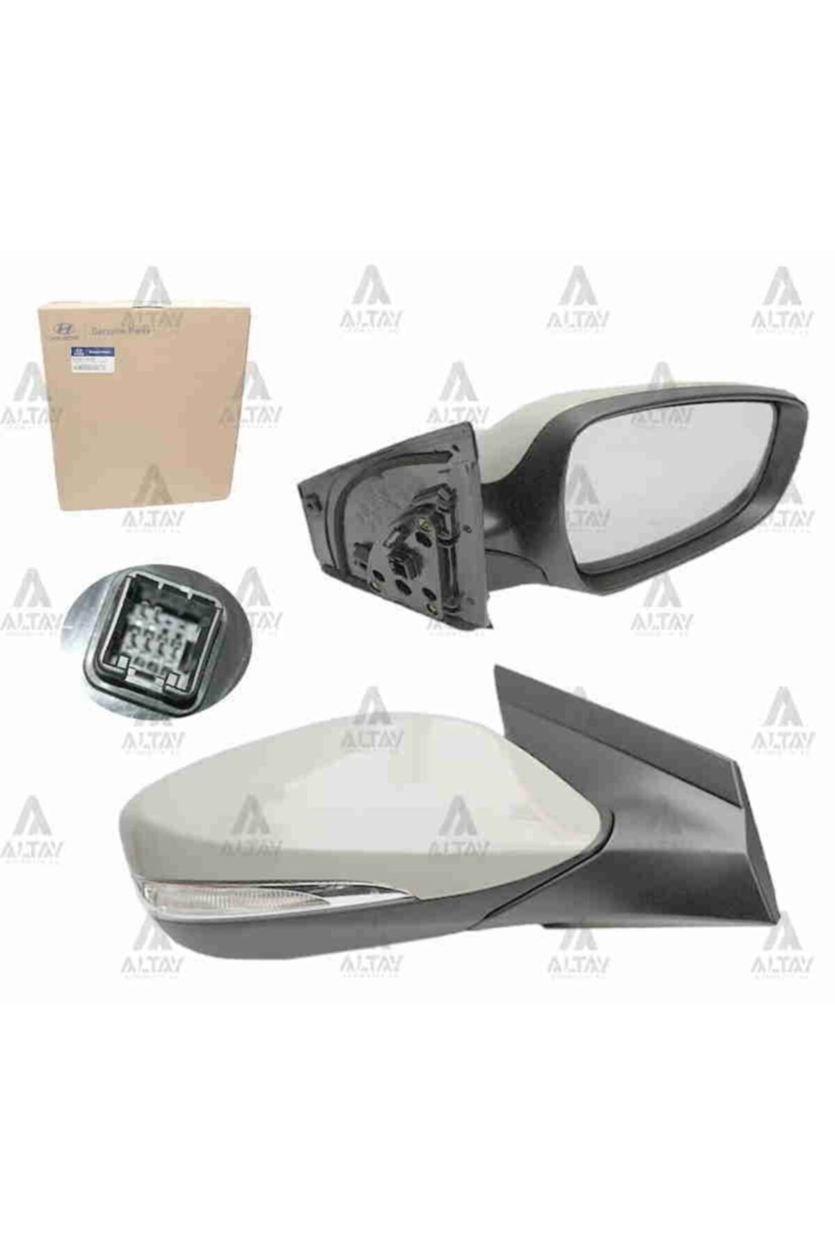 MOBIS Ayna Dış Dikiz Accent 11=  Blue Elektrikli Sinyalli Sağ