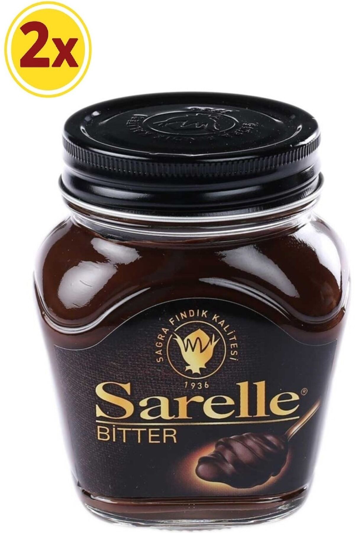 Sarelle Bitter Fındık Ezmesi 350 Gr X 2 Adet