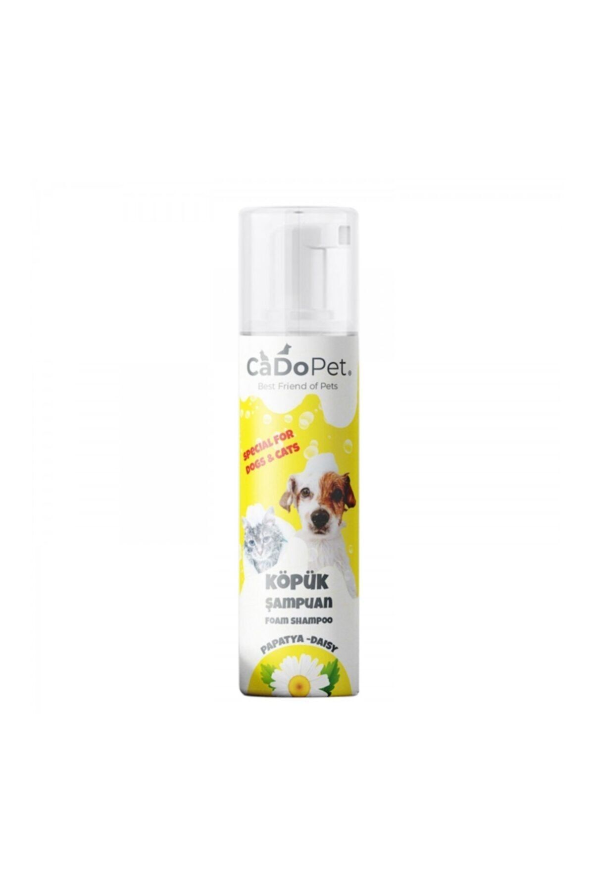 Cado Pet Papatya Kokulu Kedi Köpek Köpük Şampuan 225 Ml
