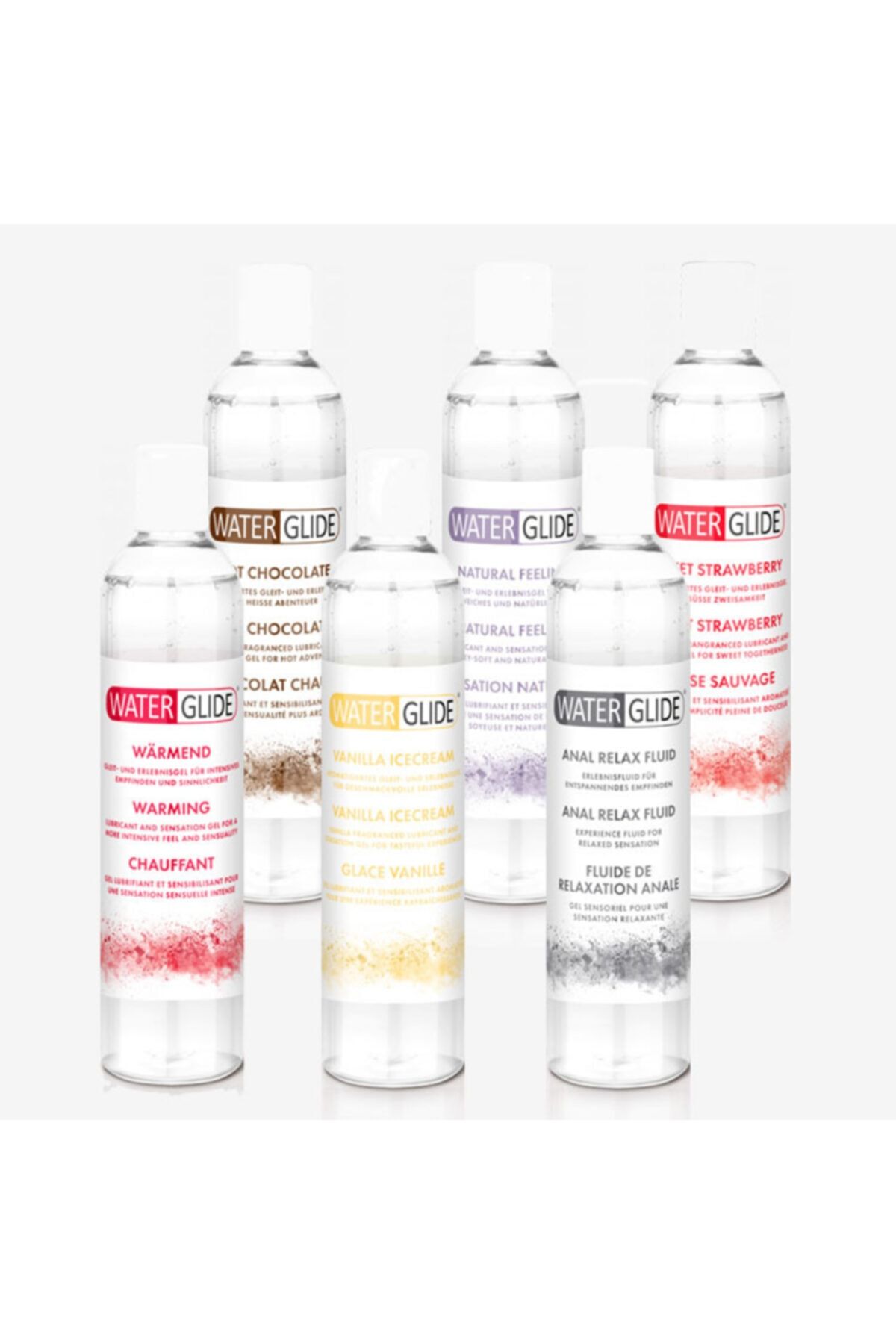WATERGLIDE 6 Types Of Lubricant 6 Çeşit Kayganlaştırıcı Jel