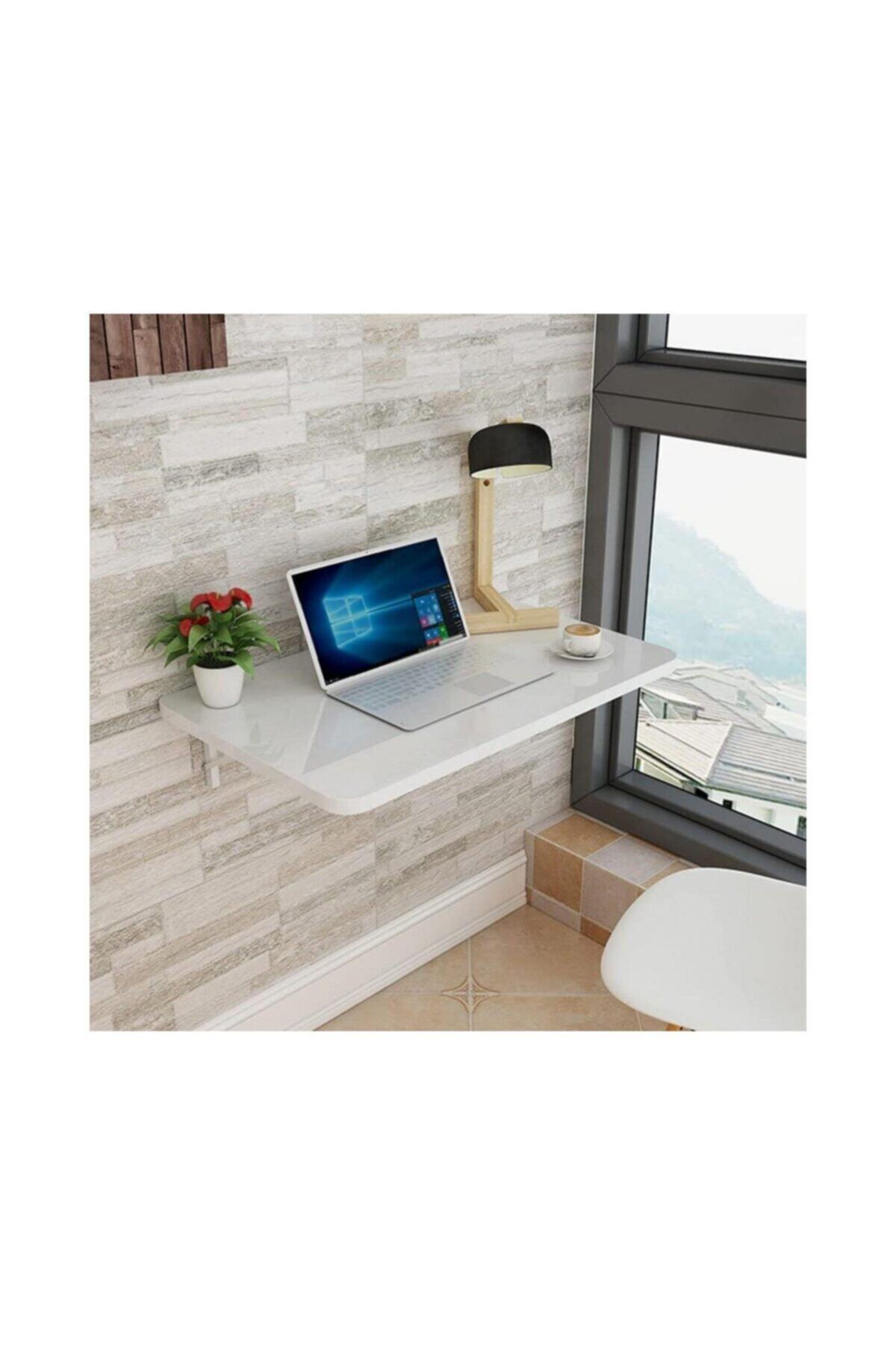 Mobitell Duvara Monte Katlanabilir Masa Raf 90x60 Cm