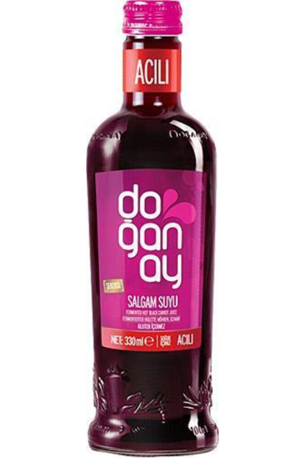 Doğanay Acılı Şalgam Suyu Cam 330 ml