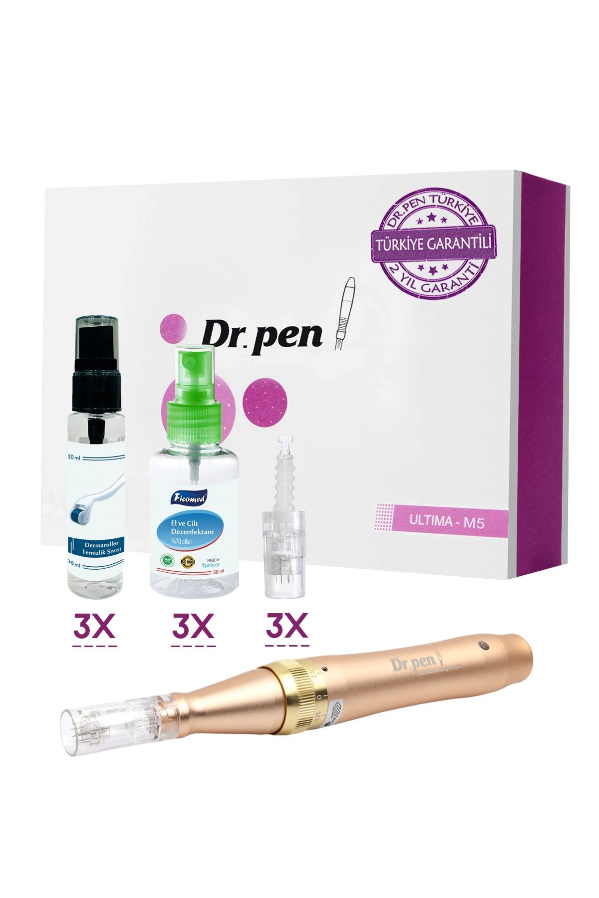 Dr.Pen M5-c Kablolu Dermapen ( Türkiye Garantili) Derma Pen Kalıcı Makyaj Dermaroller Iğneleme Cihazı