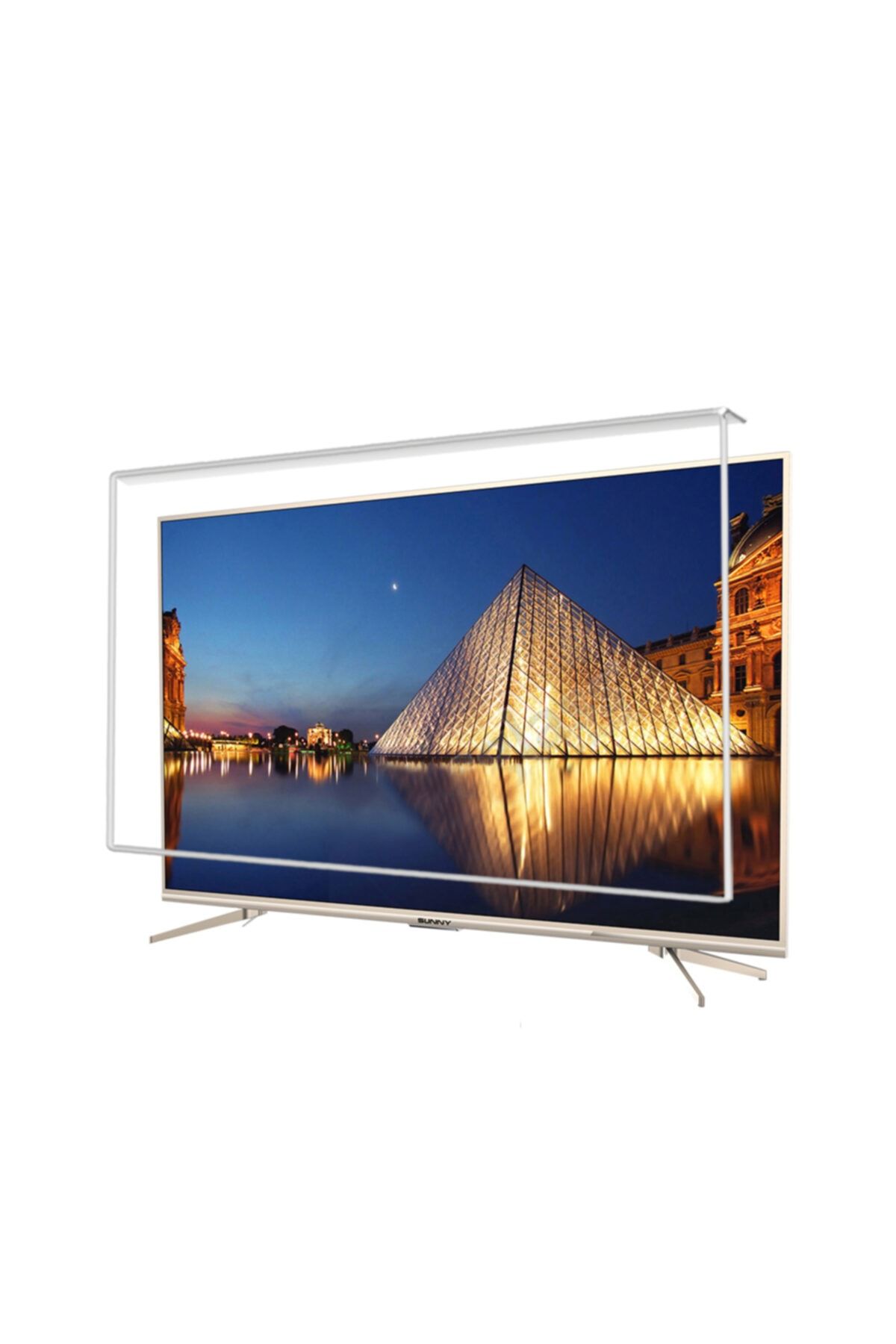 Etiasglass Sunny Sn49dal08tnr Uyumlu Tv Ekran Koruyucu 3mm Ekran Koruma Paneli
